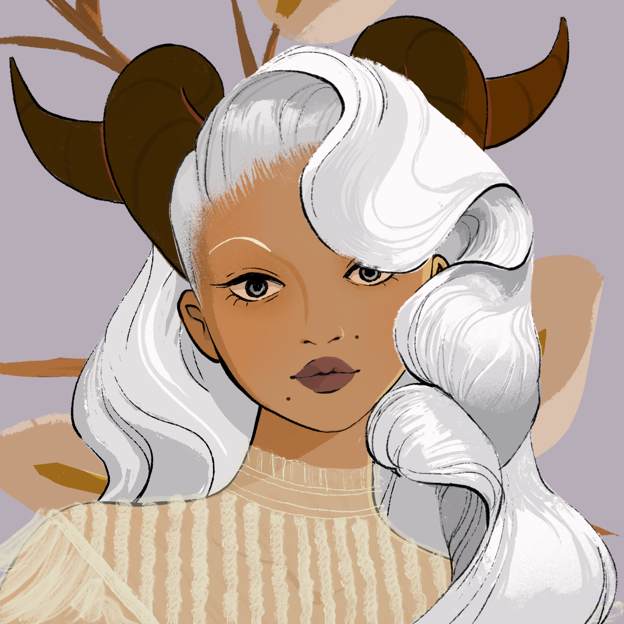 a portrait of Willow, the shadowed dimension