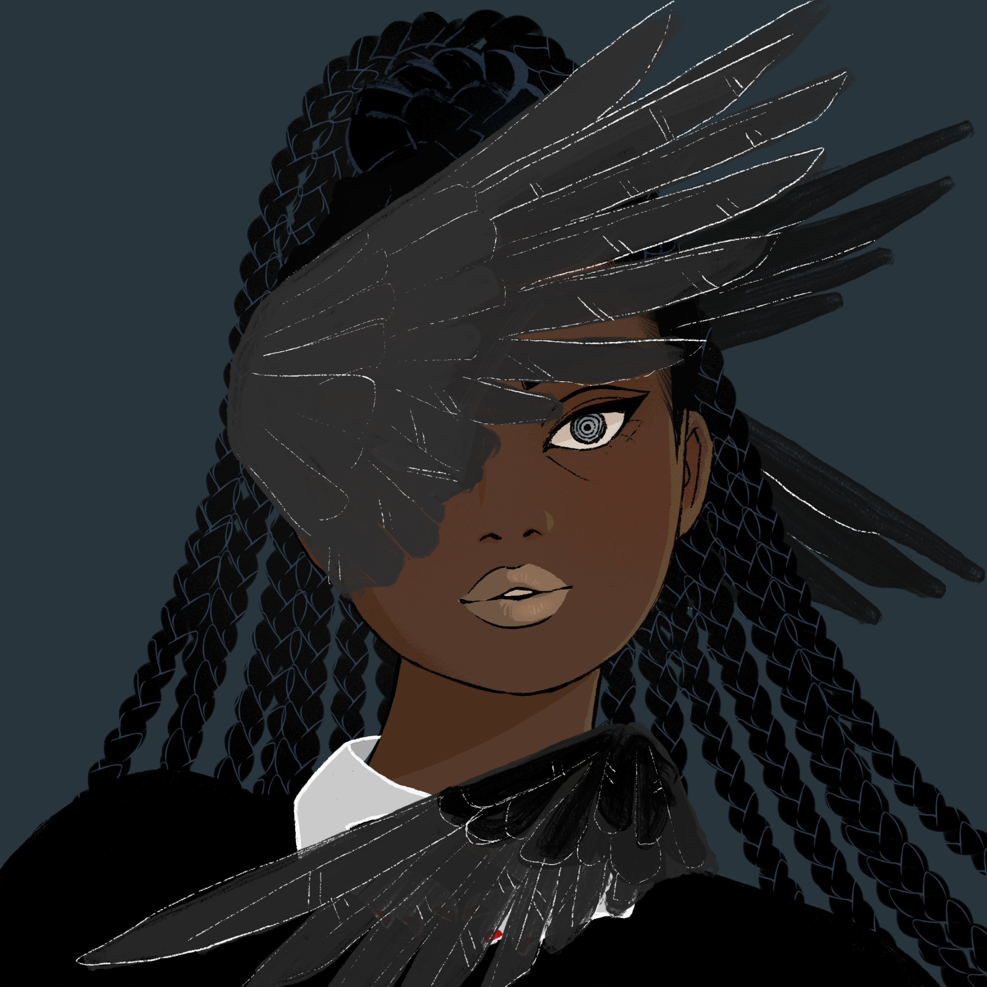 a portrait of Mistress spike