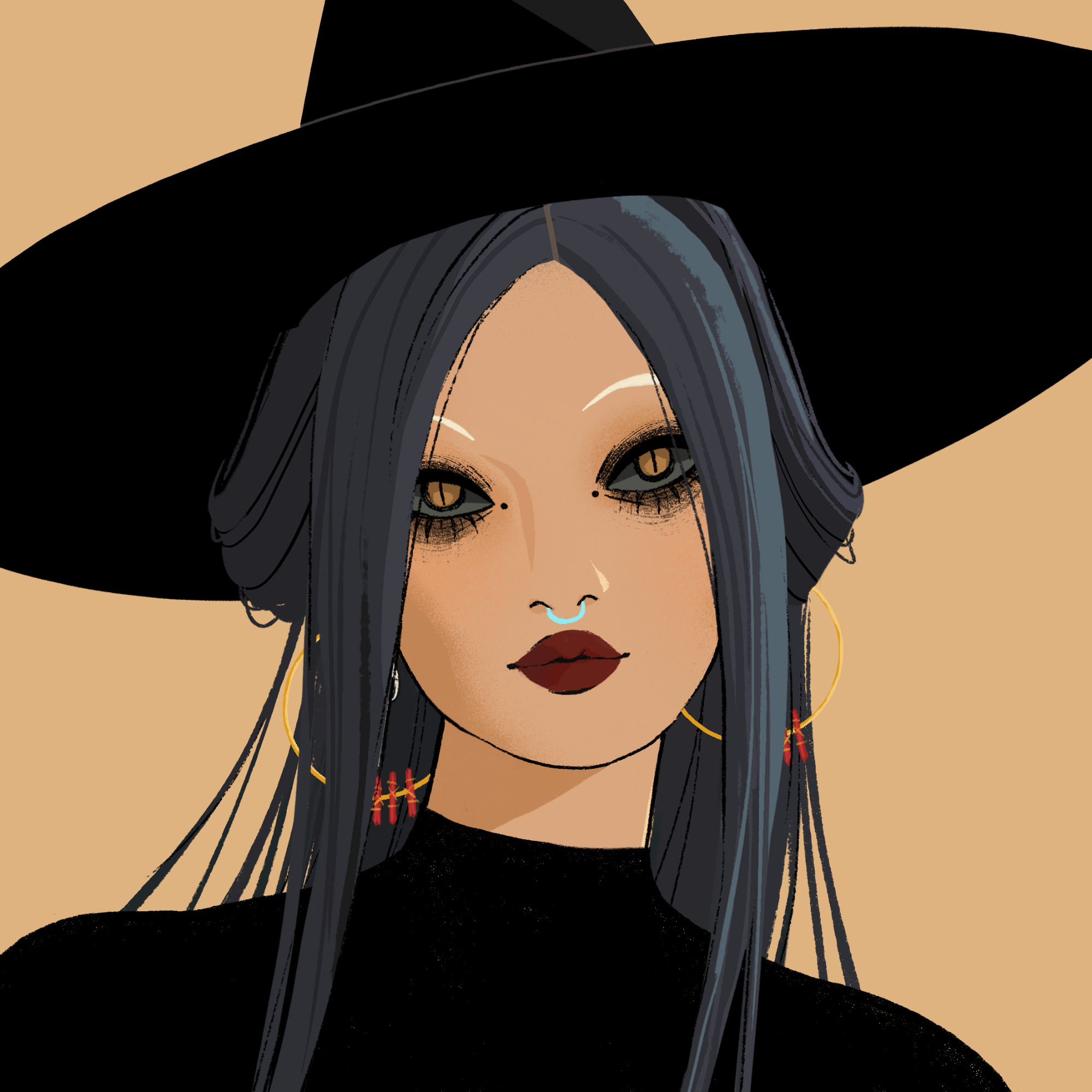 a portrait of Langila, the extreme havoc