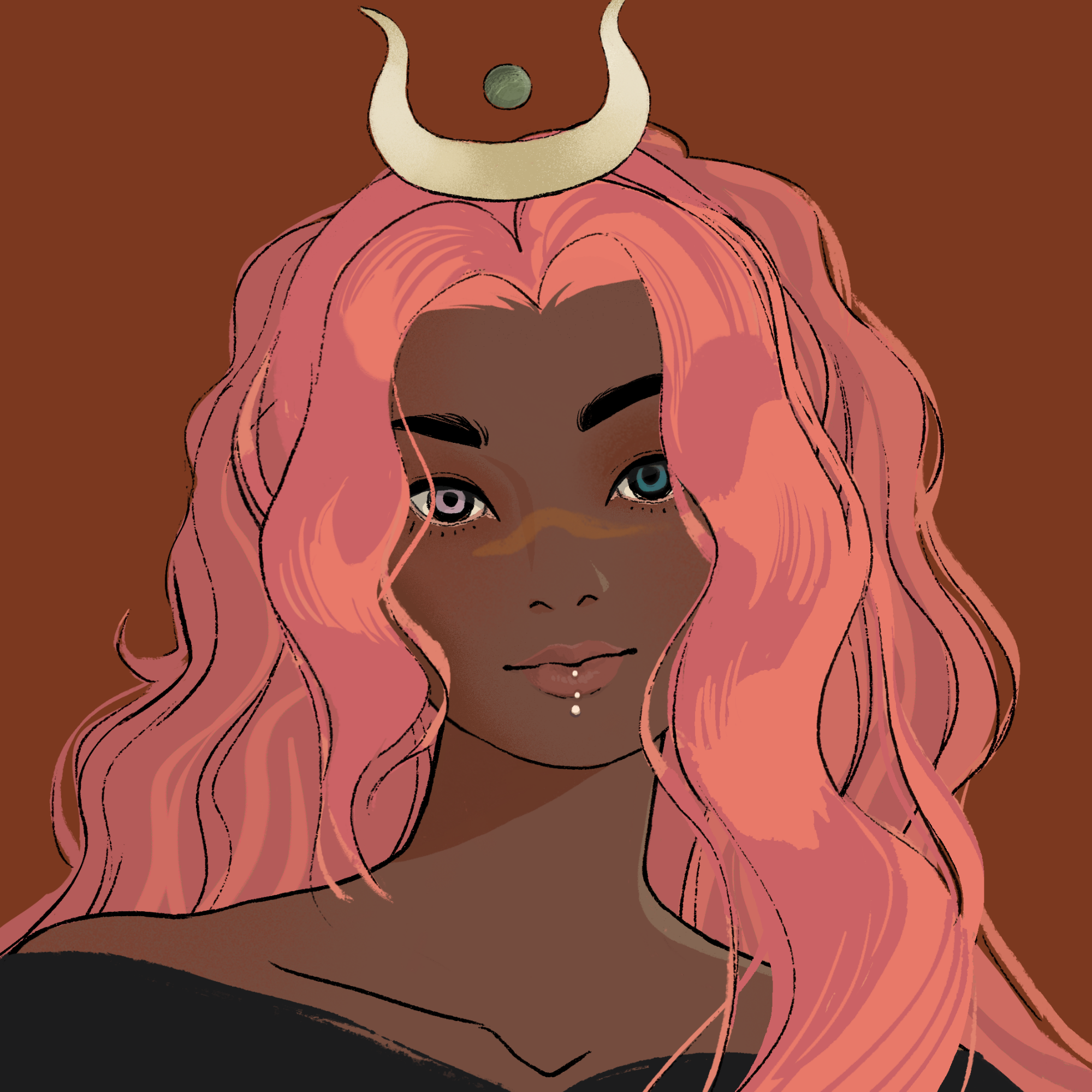 a portrait of Heliotrope, the tantalizing diadem