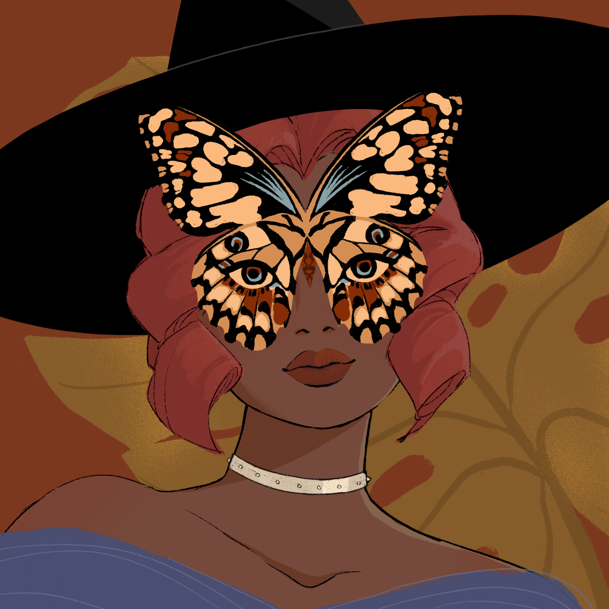 a portrait of Lemon verbena of the wilds