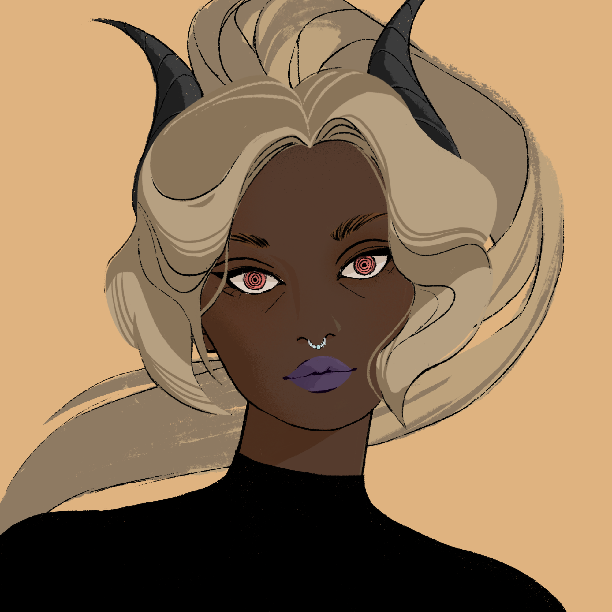 a portrait of Fluorine the mysterious