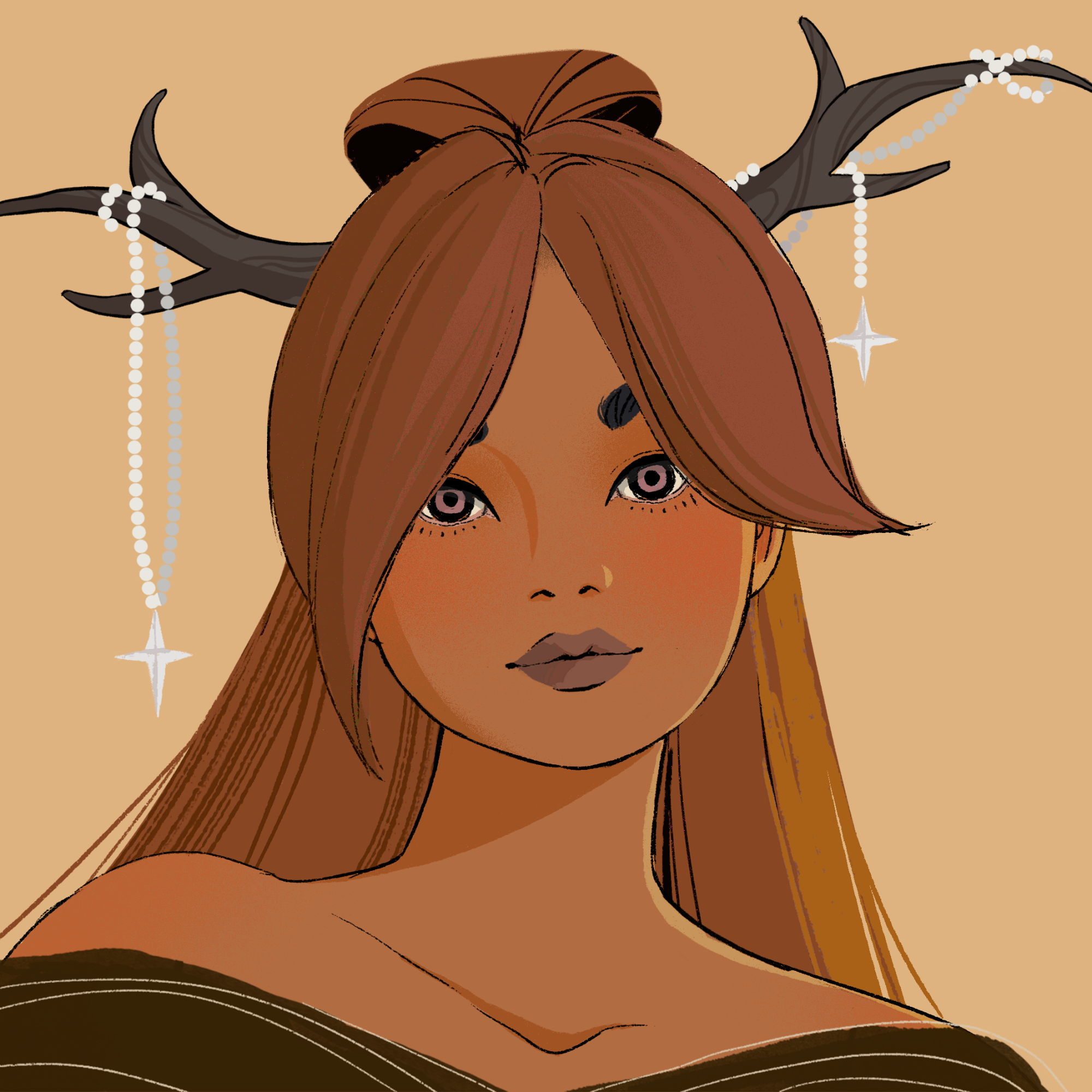 a portrait of Sweetcorn, the dry salve