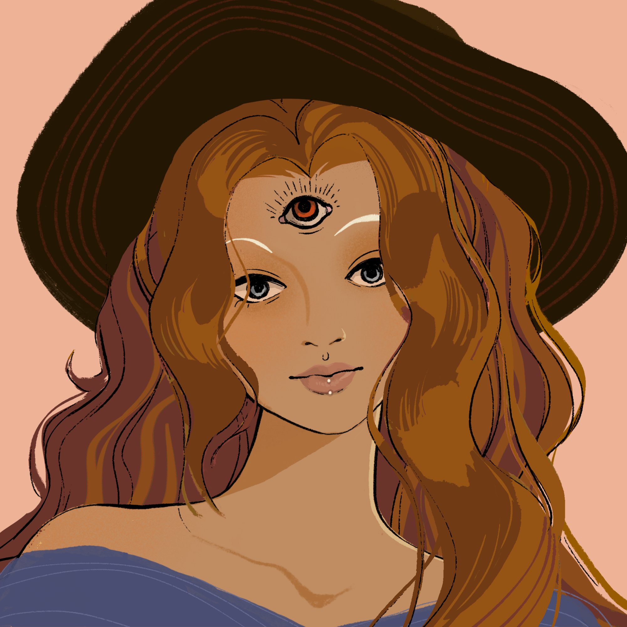 a portrait of Dahlia, the detatched sea star