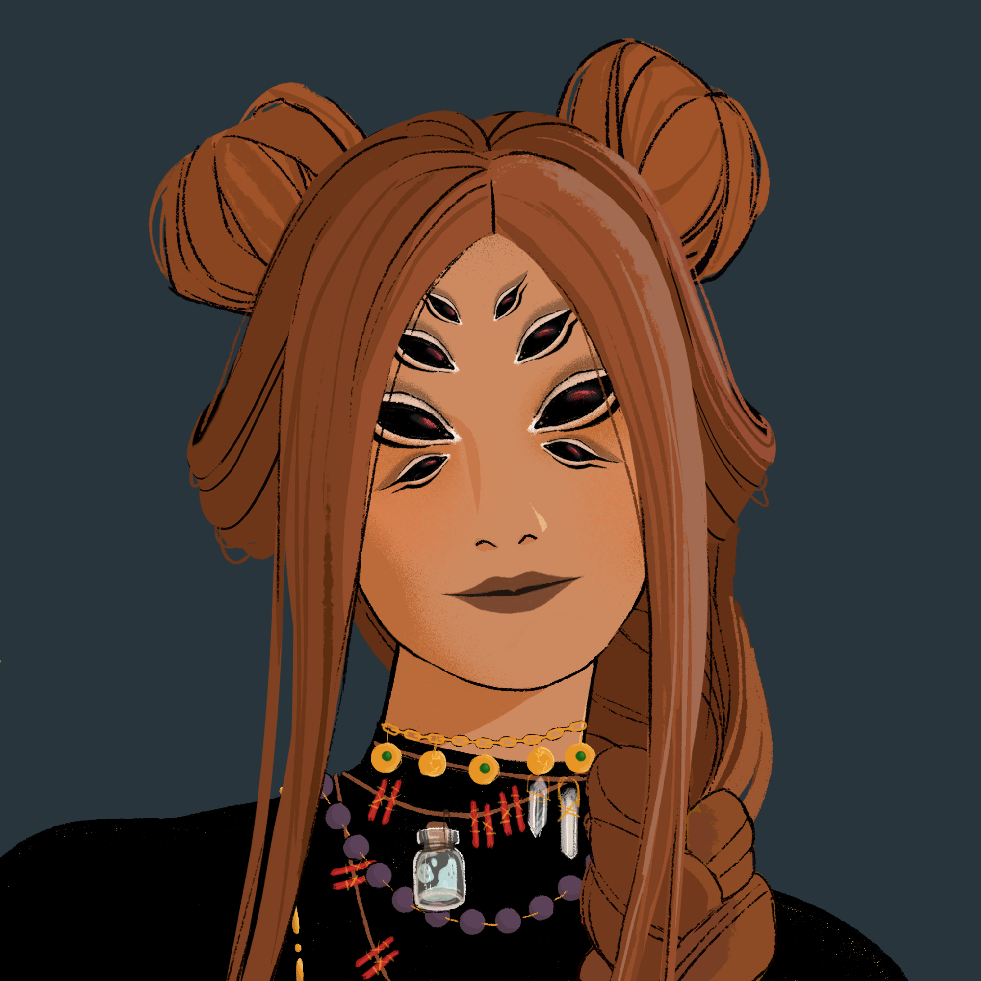 a portrait of Earthquake flail