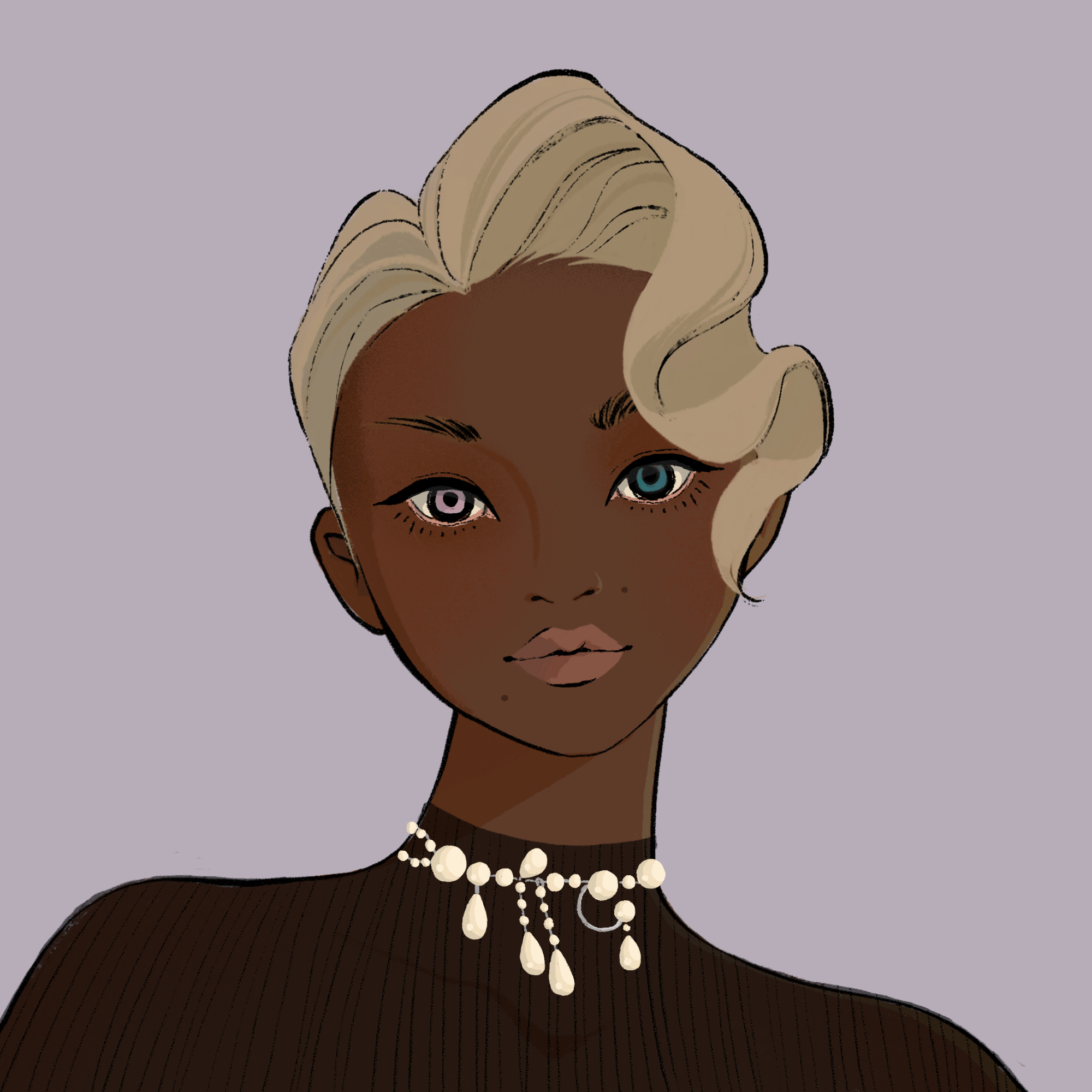 a portrait of Imperatrix death