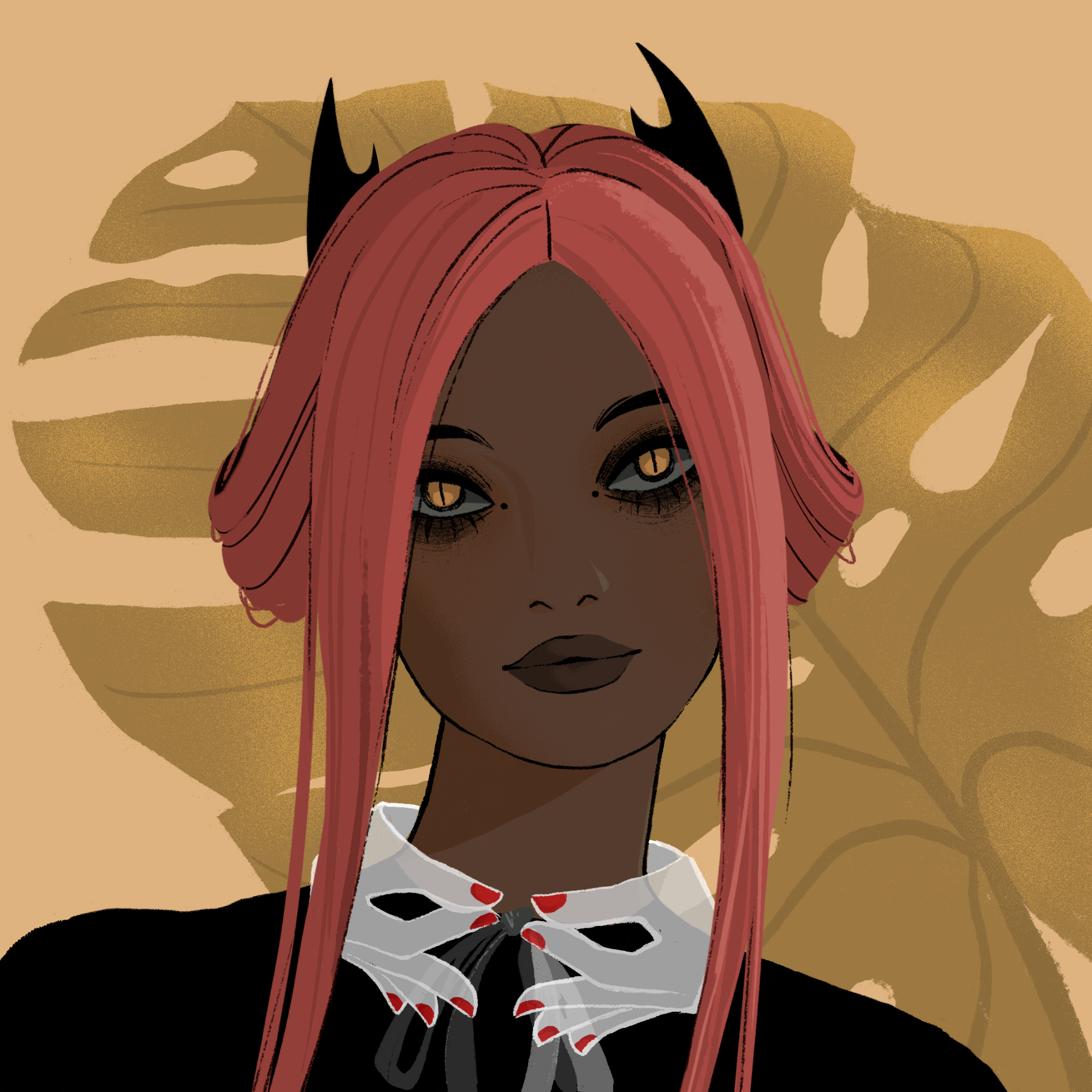 a portrait of Purpurin elysium