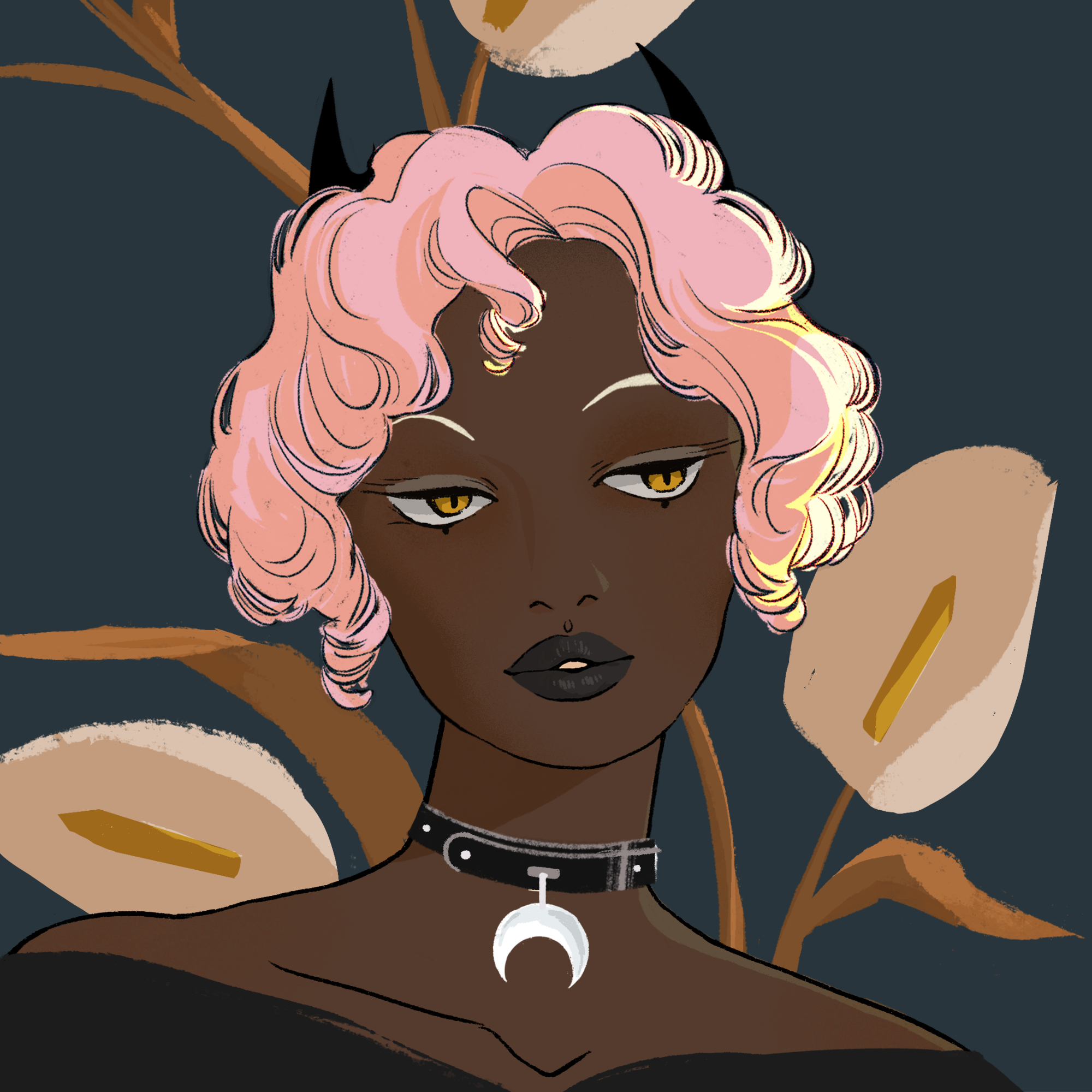 a portrait of Carina the binary