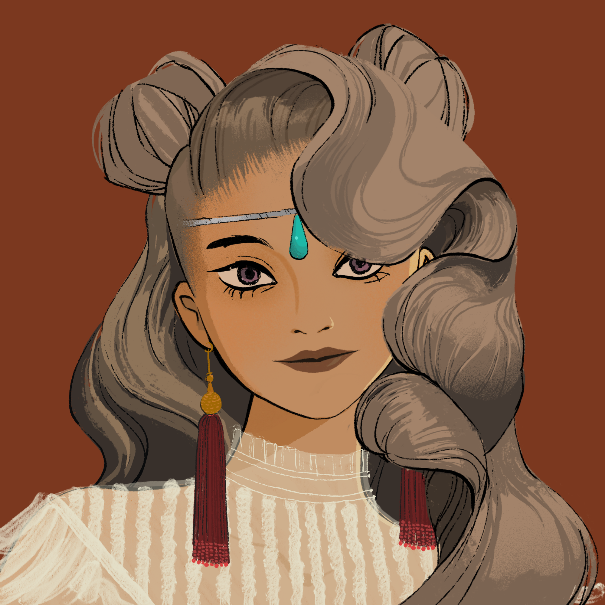 a portrait of The braid