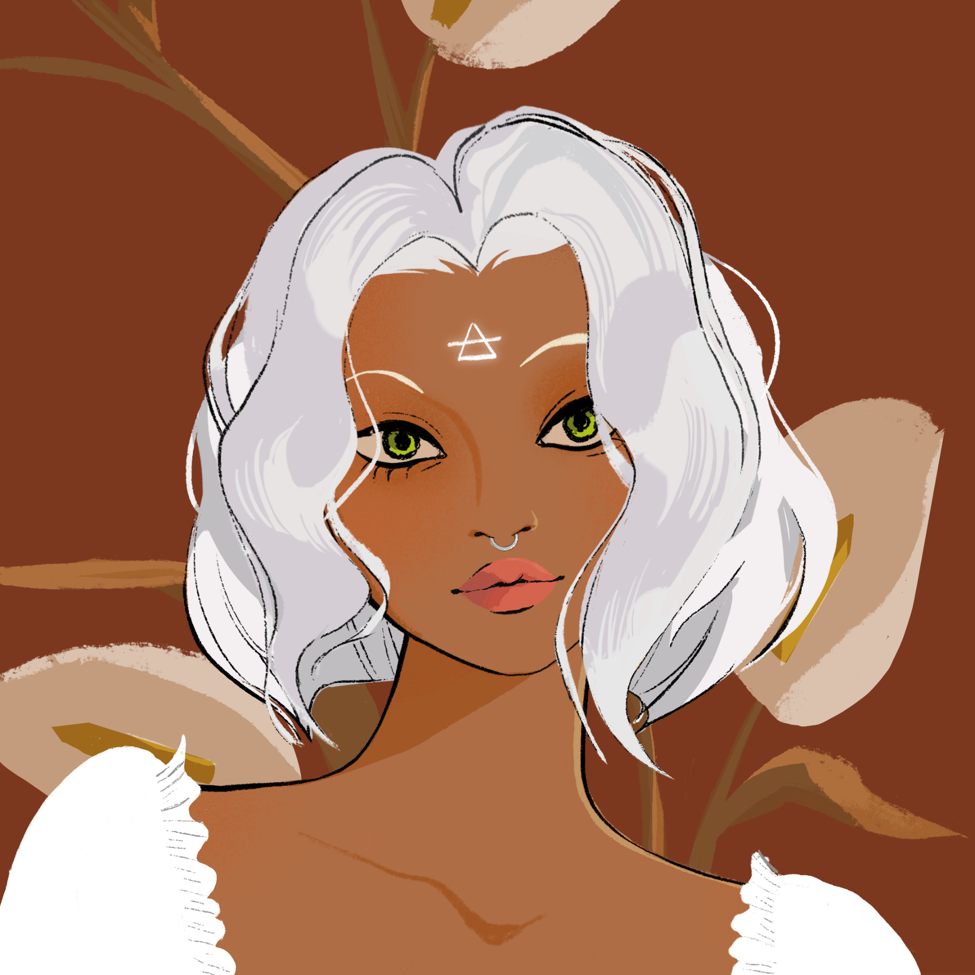 a portrait of Rosemary, the cherry cupcake