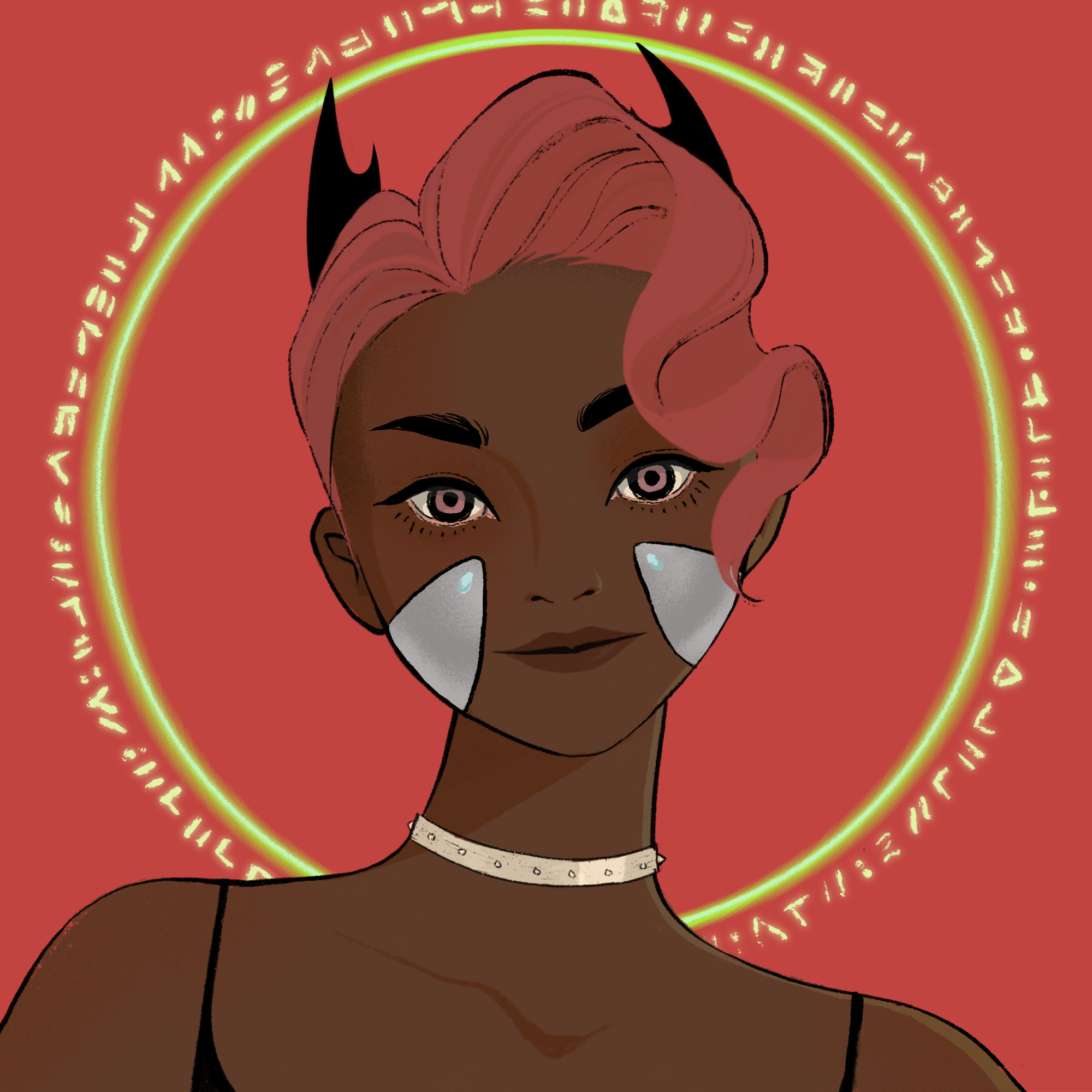 a portrait of Achernar the linear