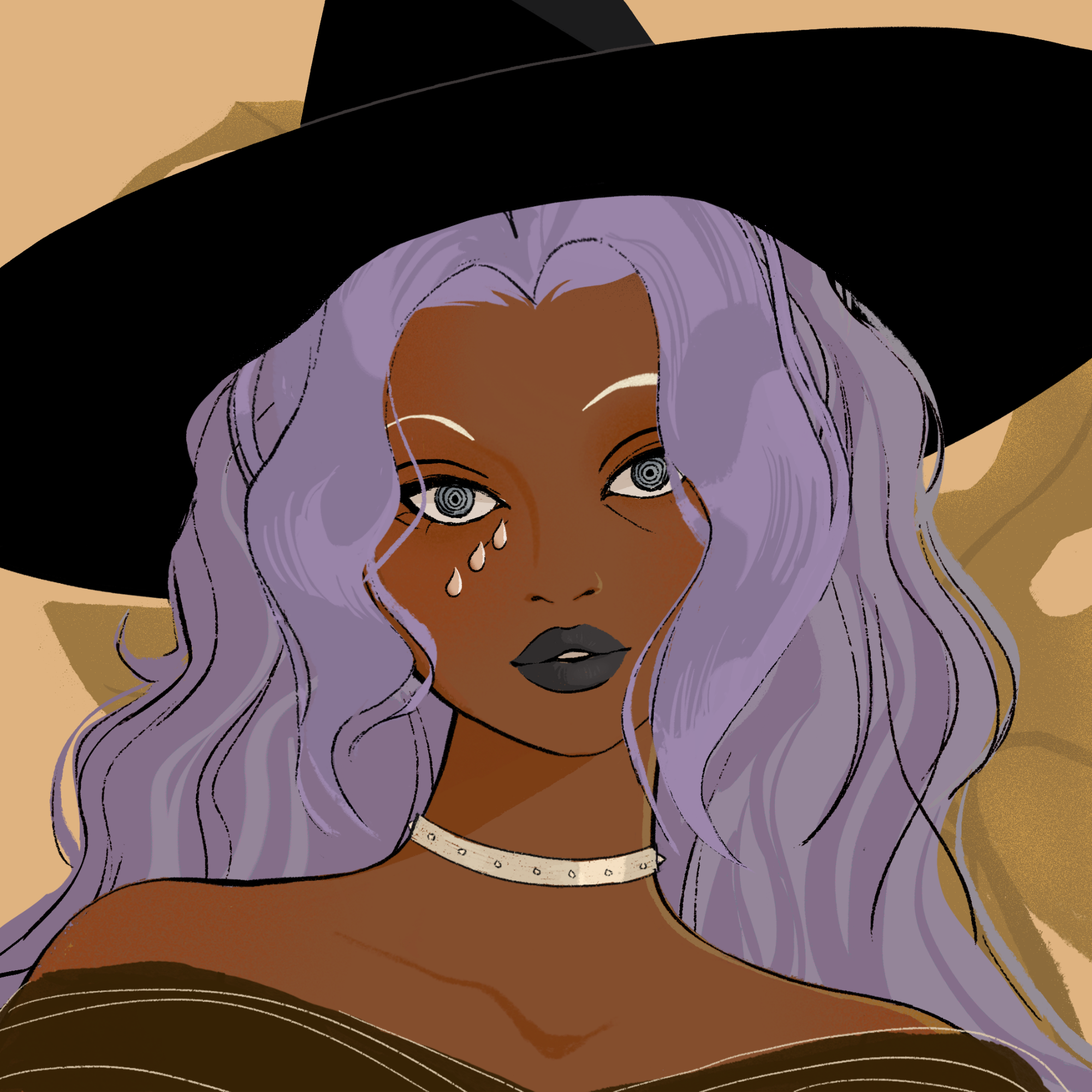 a portrait of Ambrette, the sculptural amulet