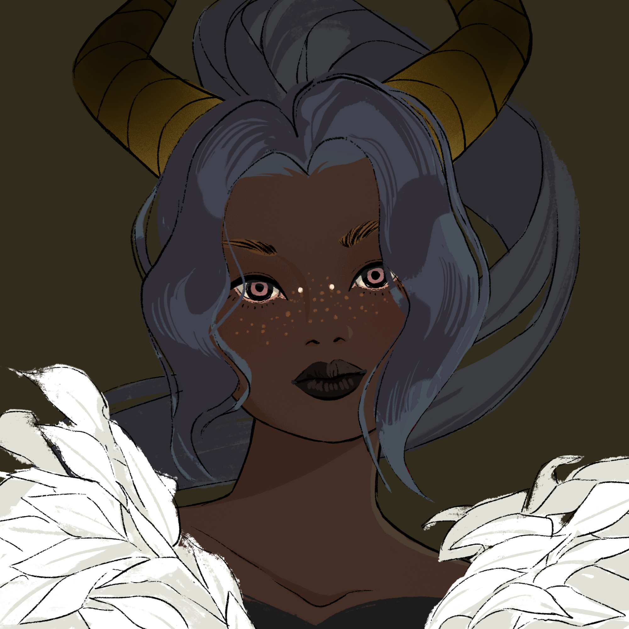 a portrait of Alizarin the ageless