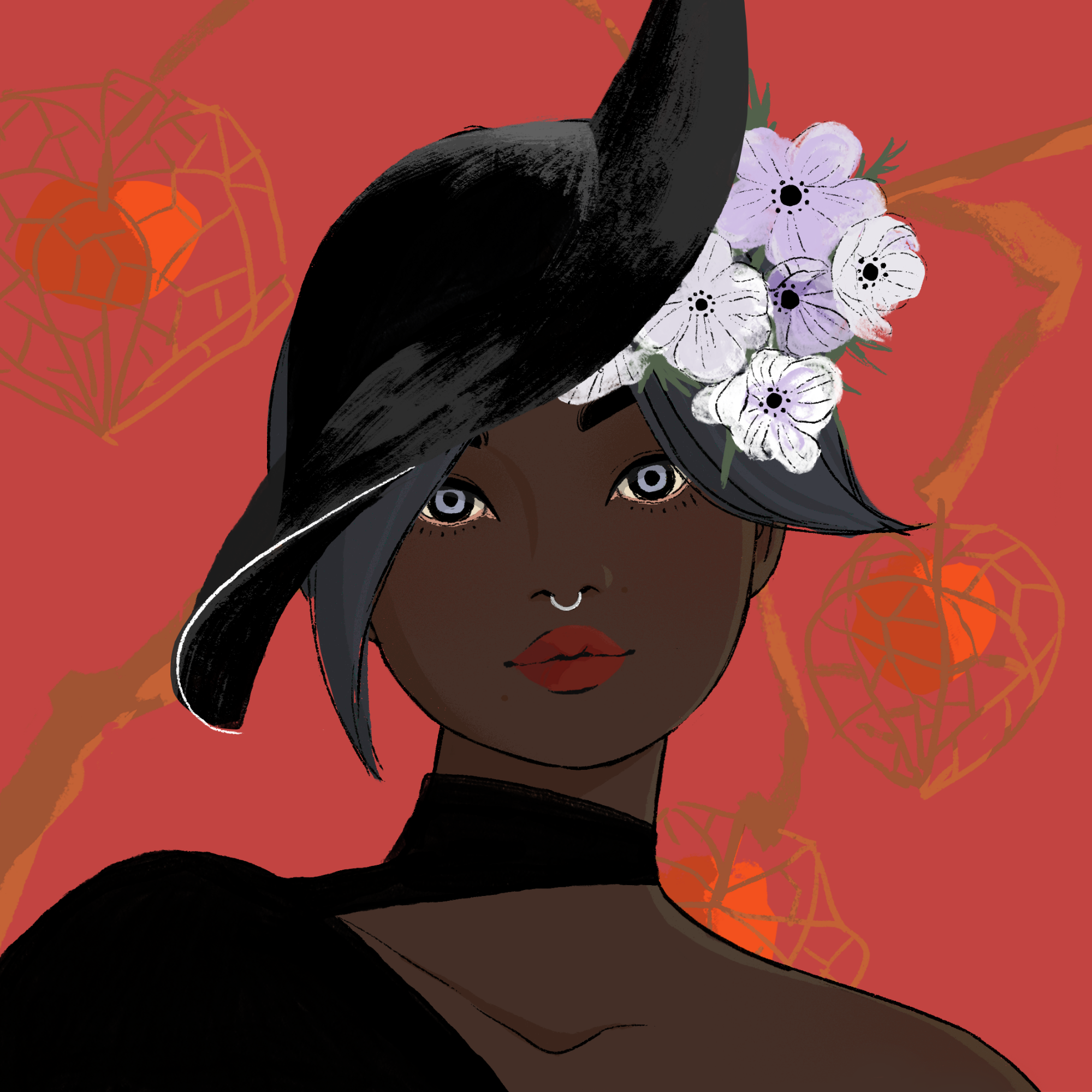 a portrait of Acacia the impassible
