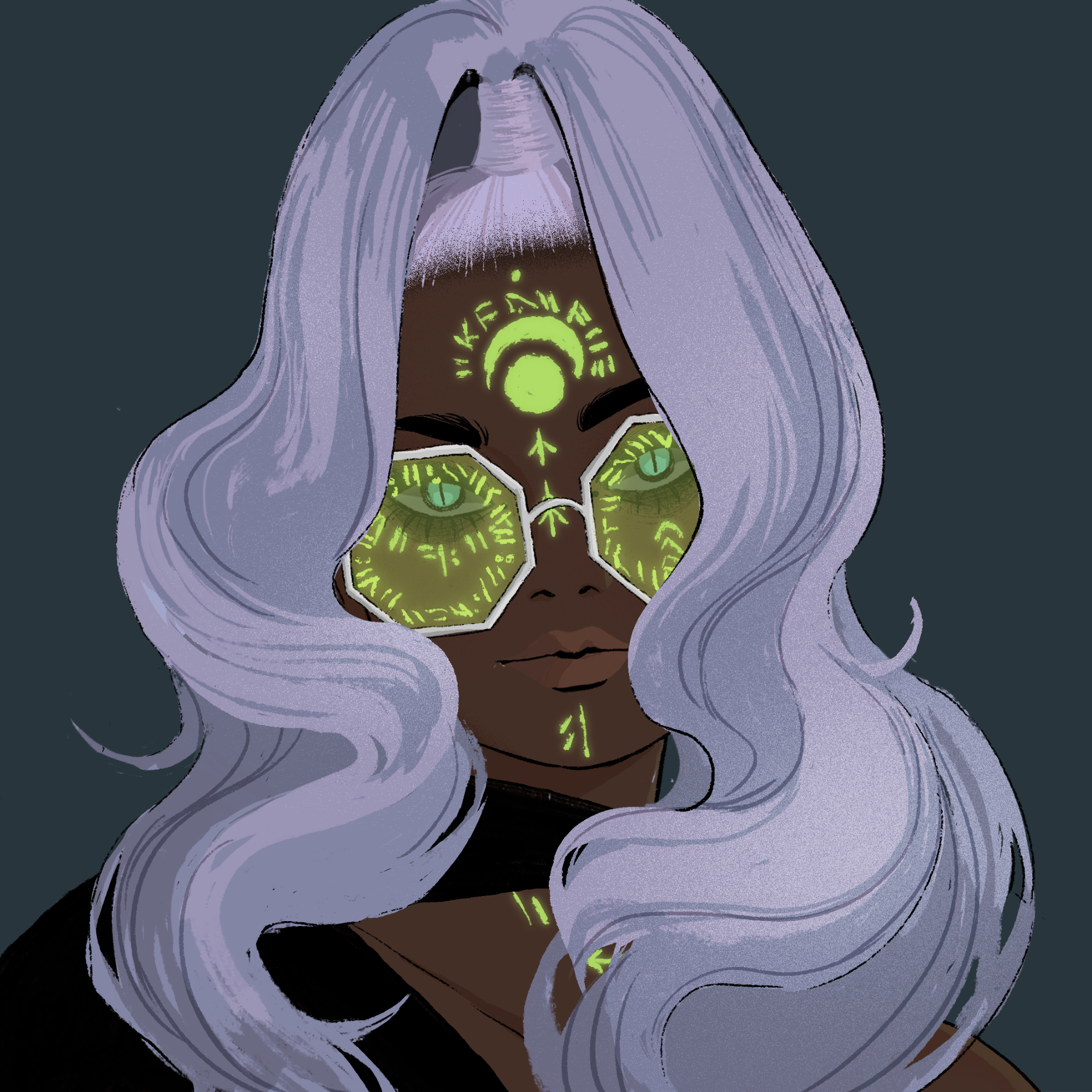 a portrait of Volans the flippant