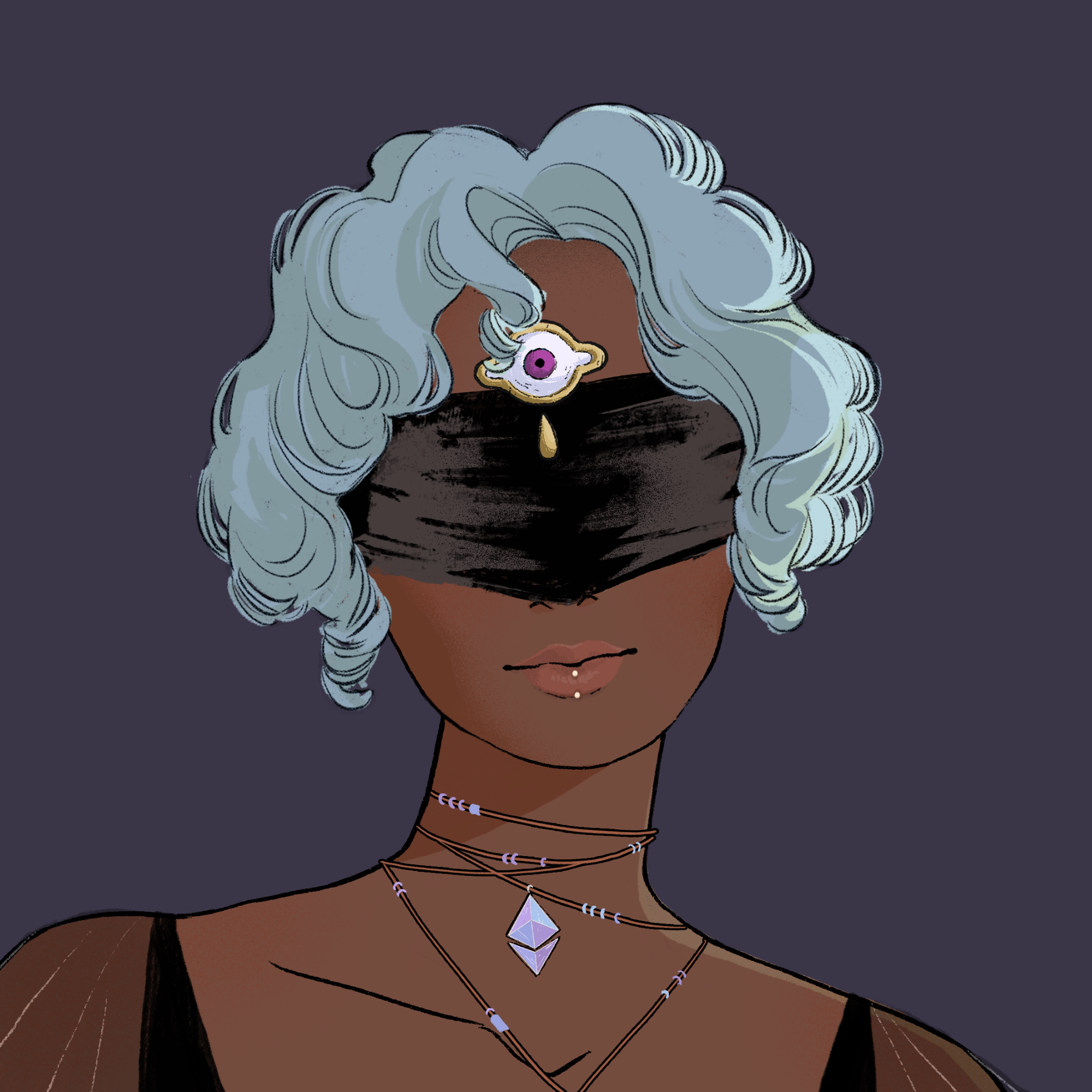 a portrait of Persimmon the infinite