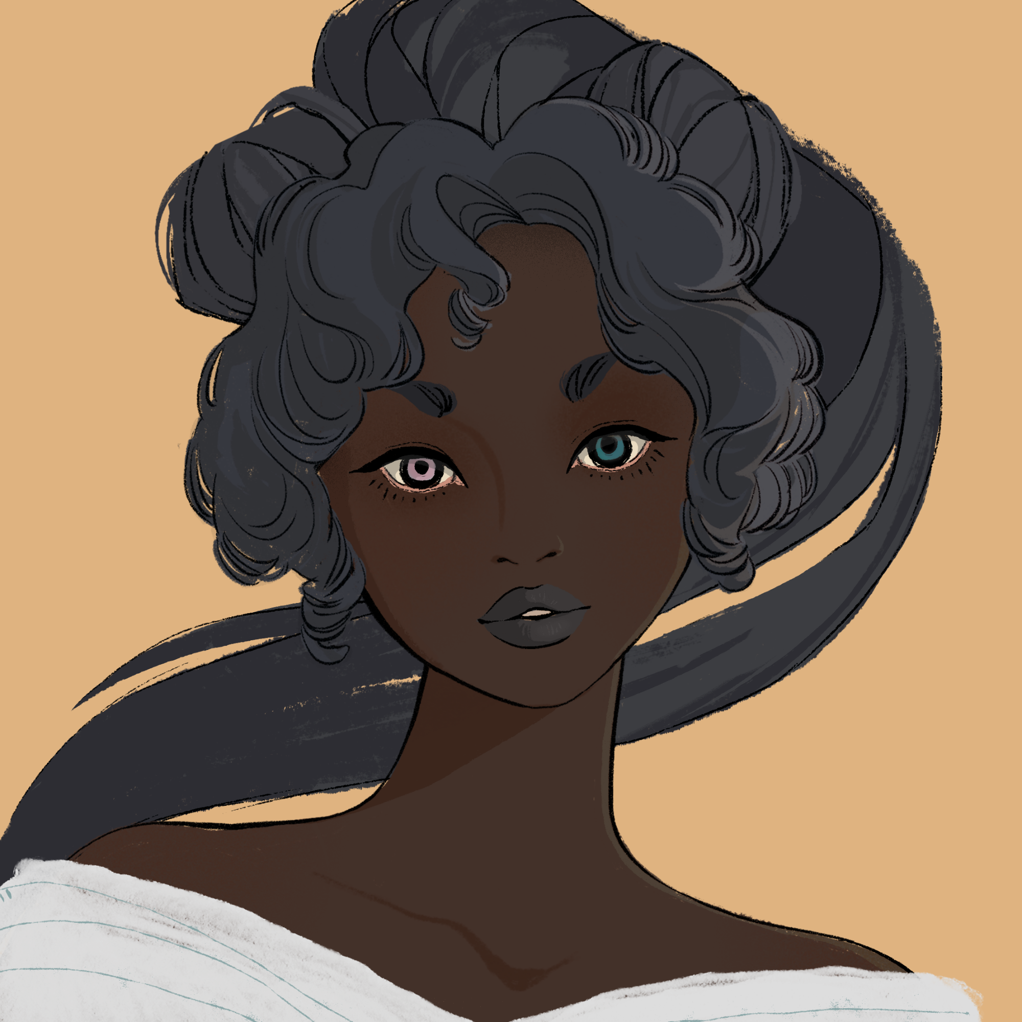 a portrait of Leilani