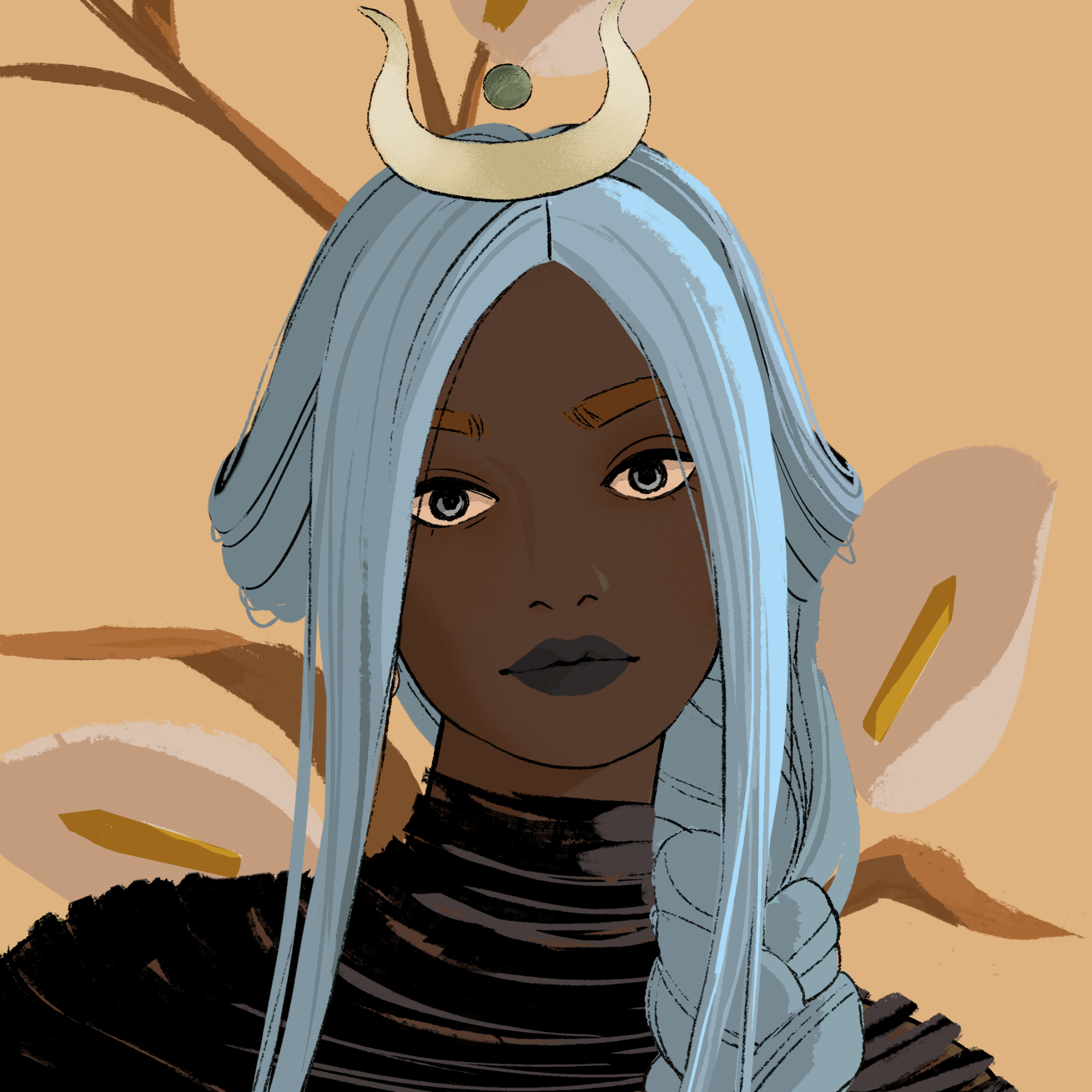 a portrait of Darling fog