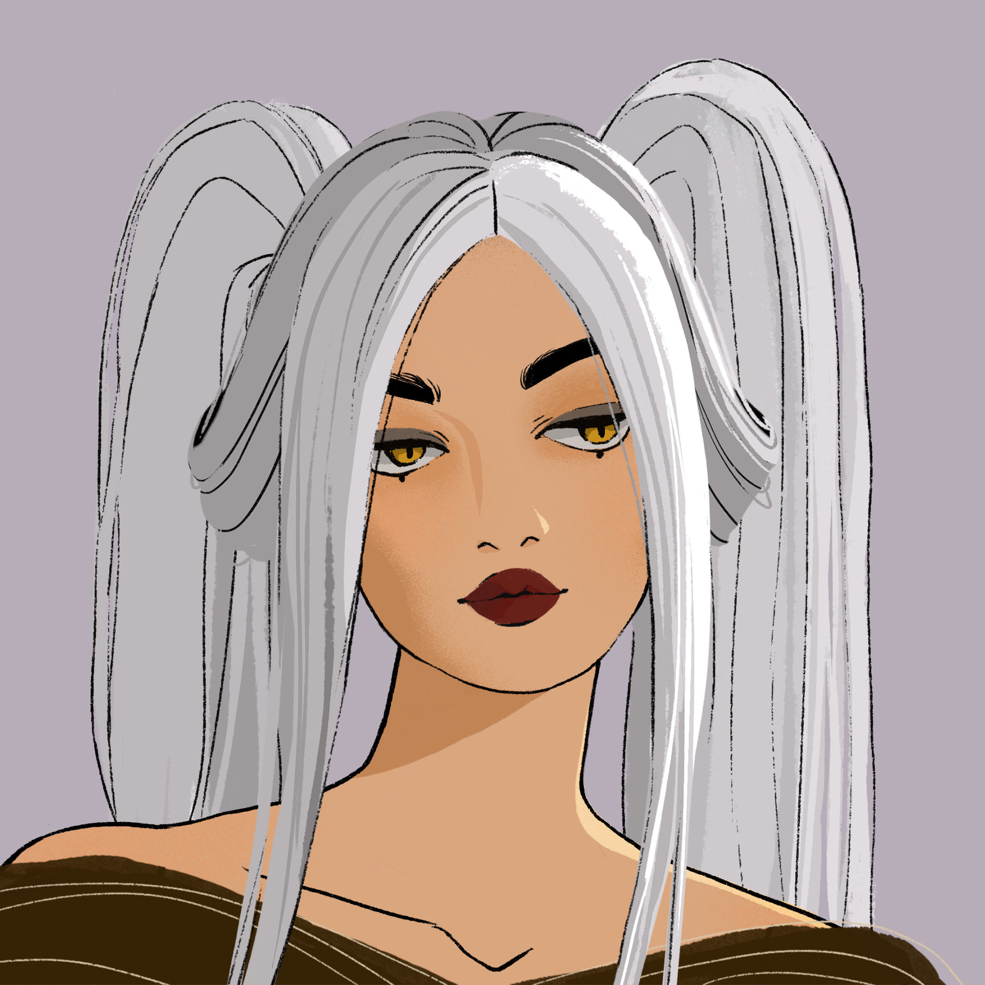a portrait of Devotee tiatia