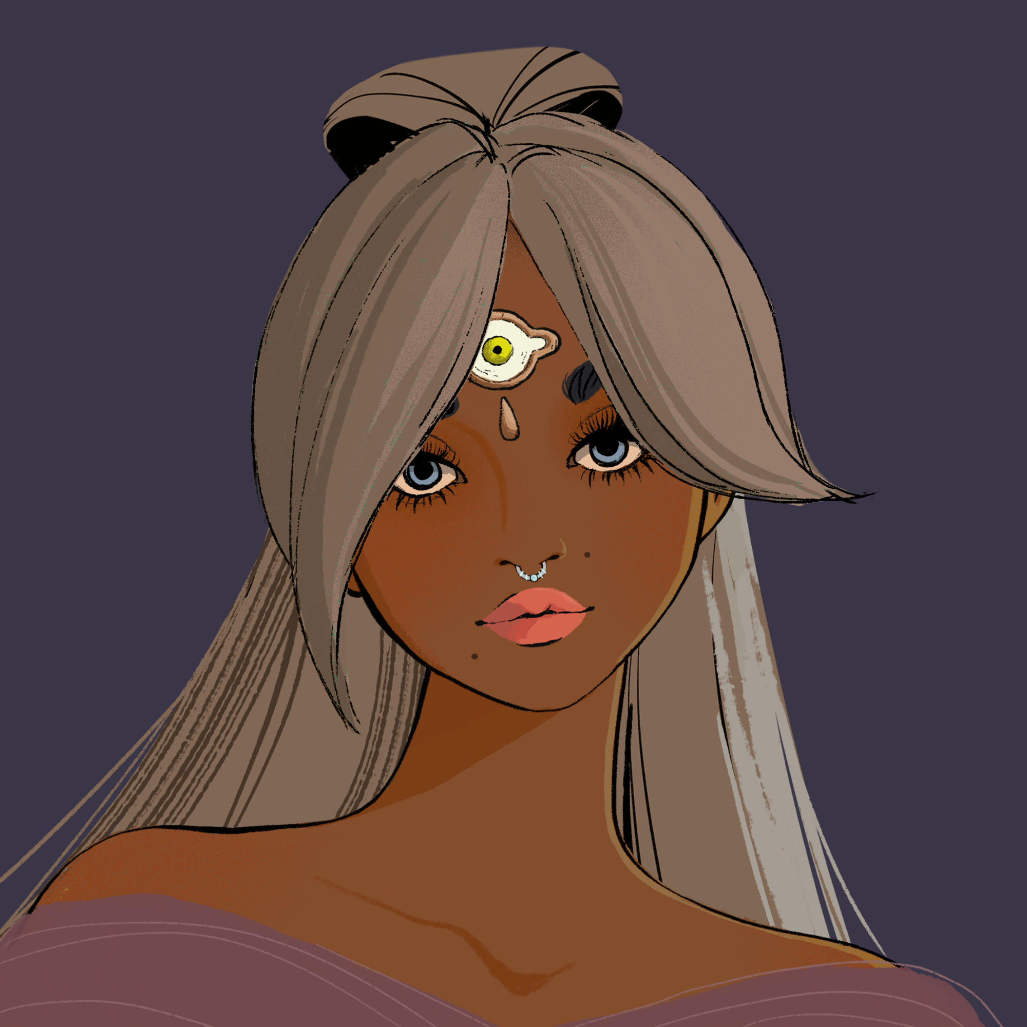 a portrait of Fig, the deep kelp