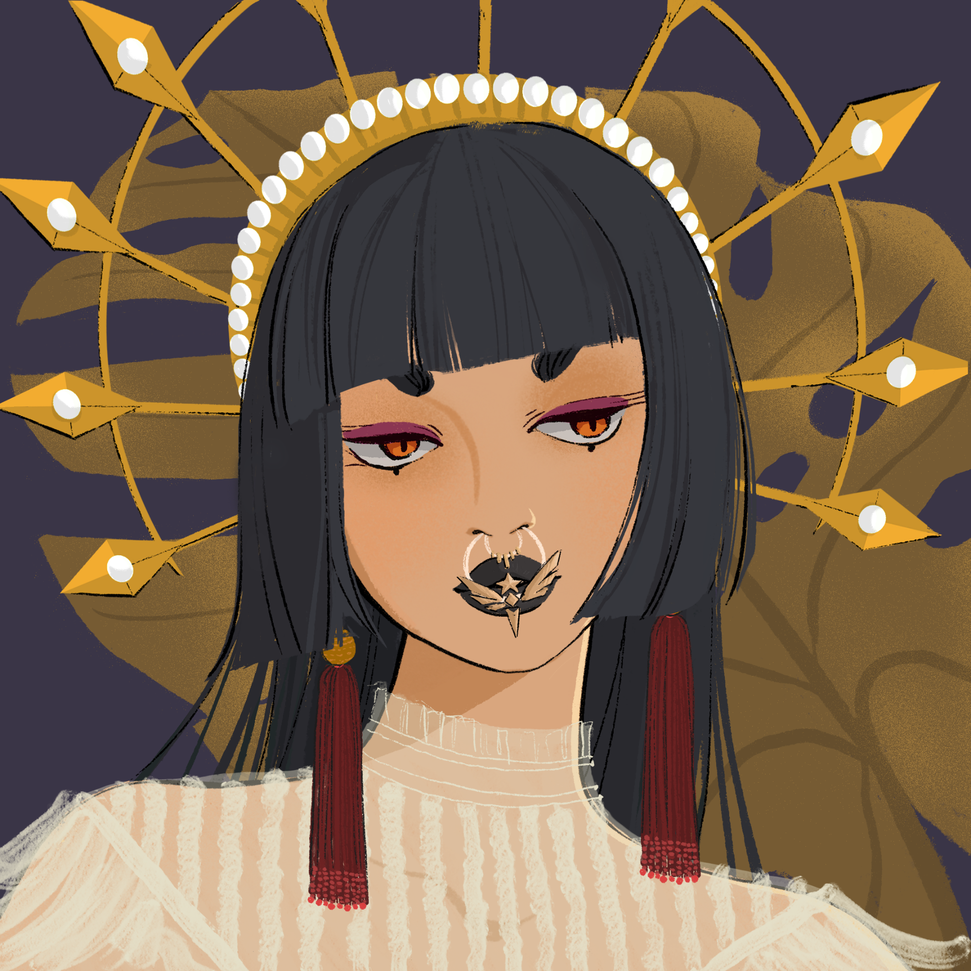 a portrait of Jade the gilded