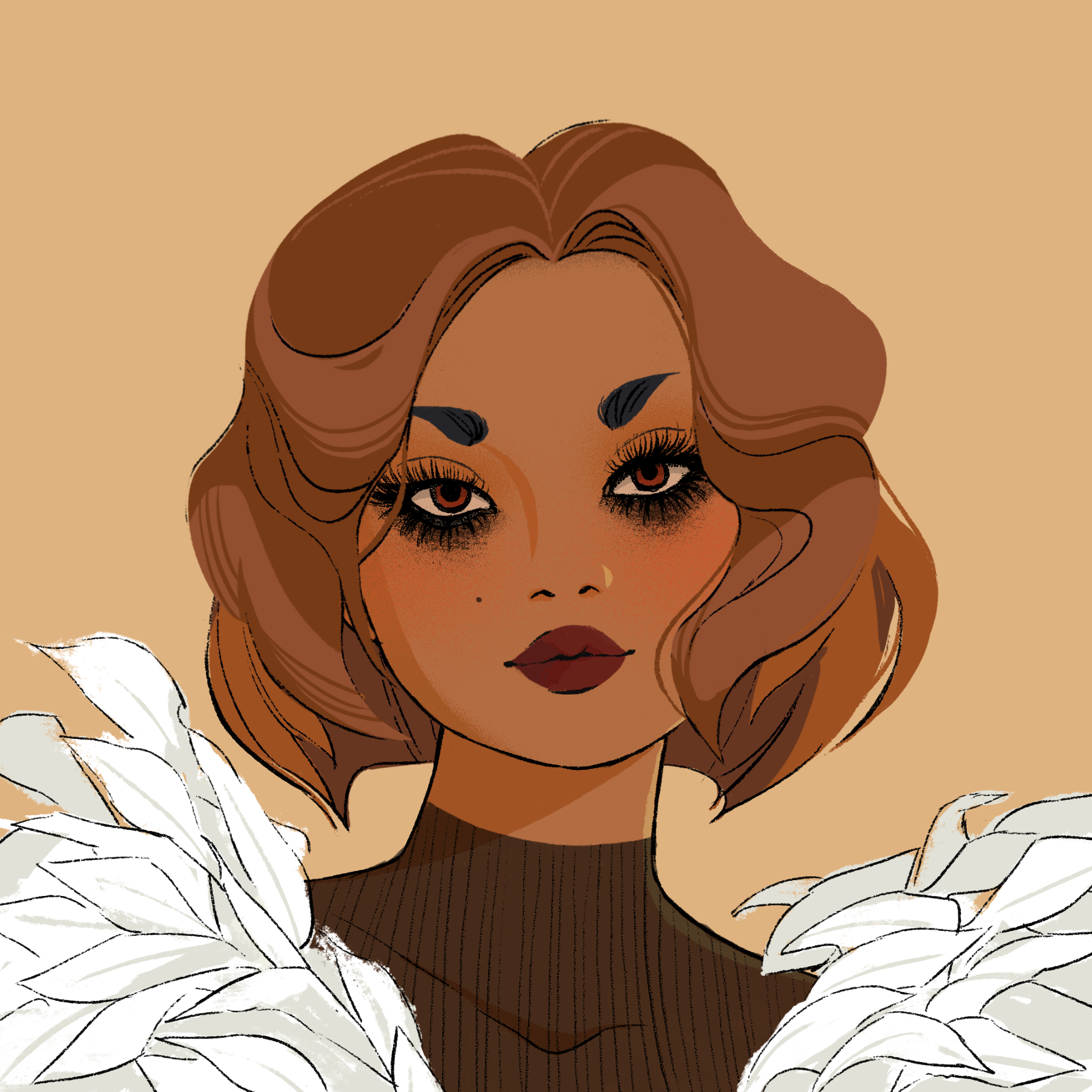 a portrait of Azophloxin, the dark stake