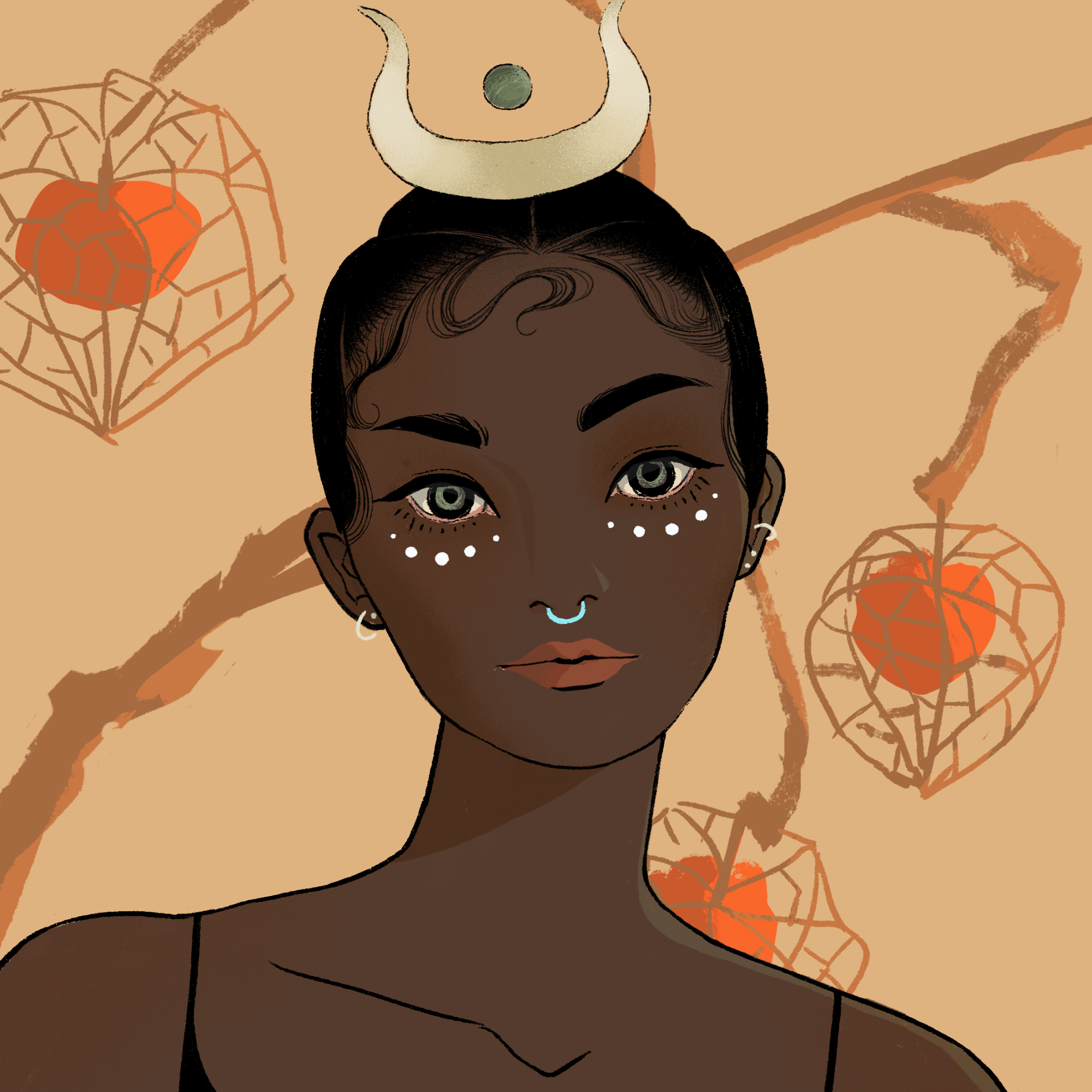 a portrait of Cantata the seductive