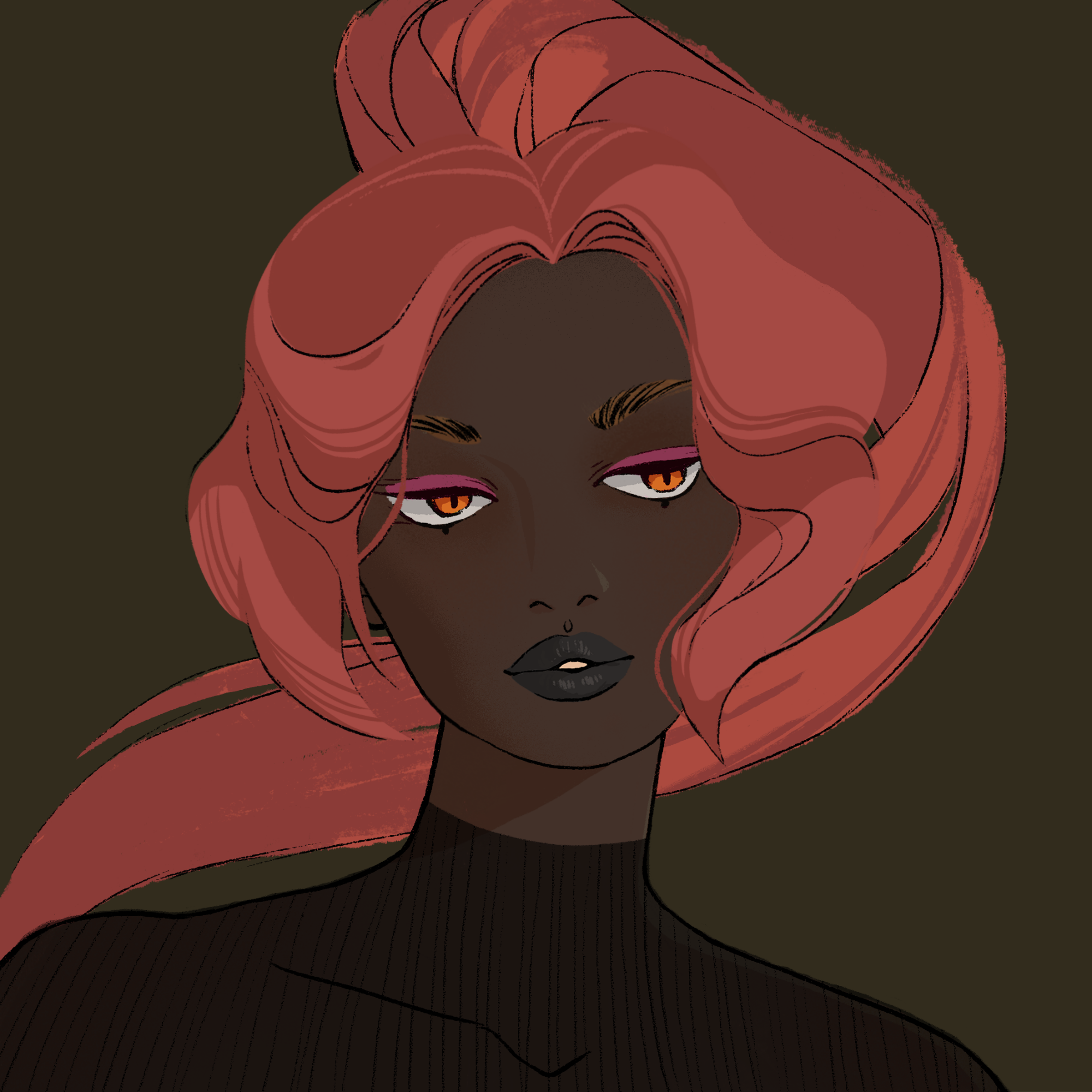 a portrait of Mistress spear