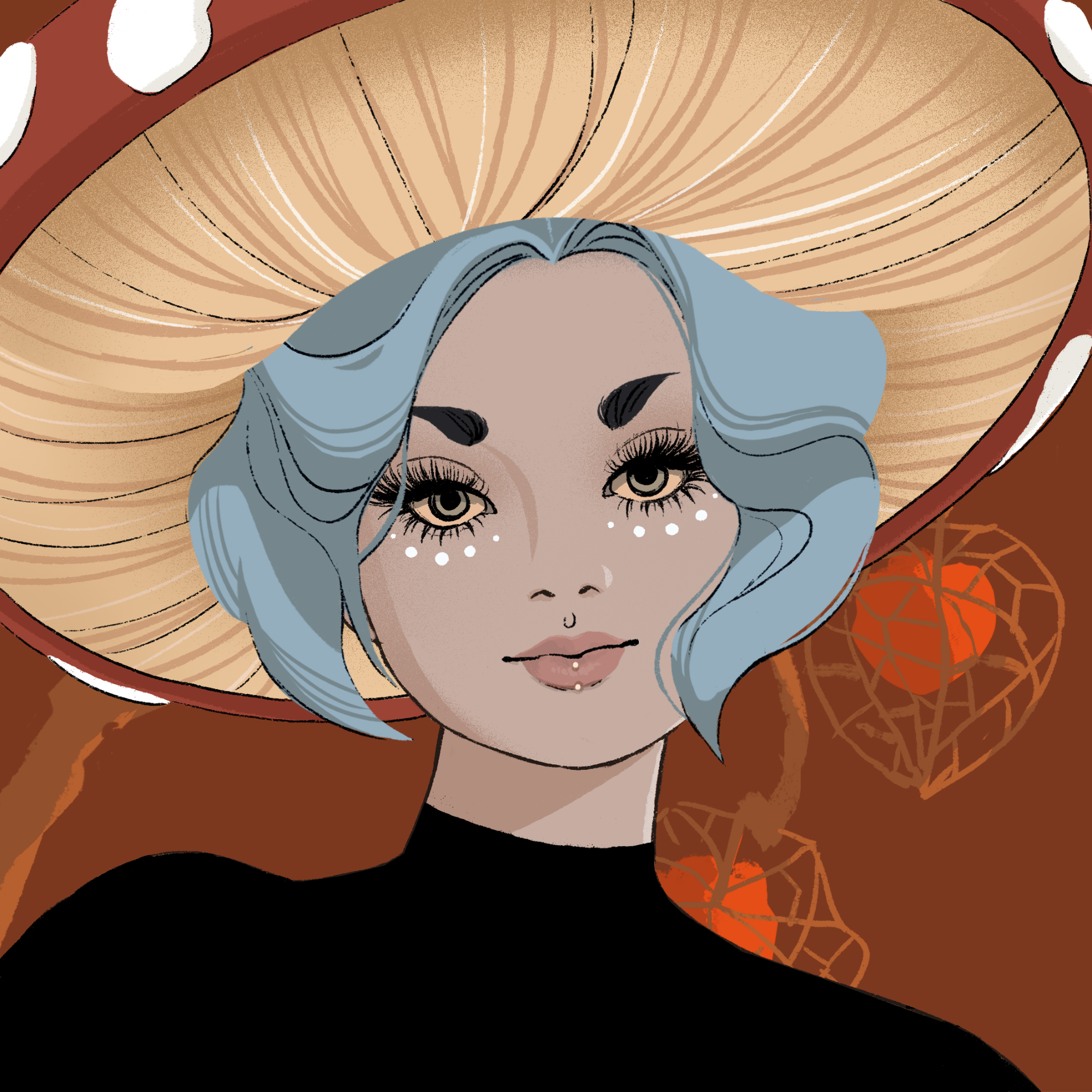 a portrait of Shallot the lone