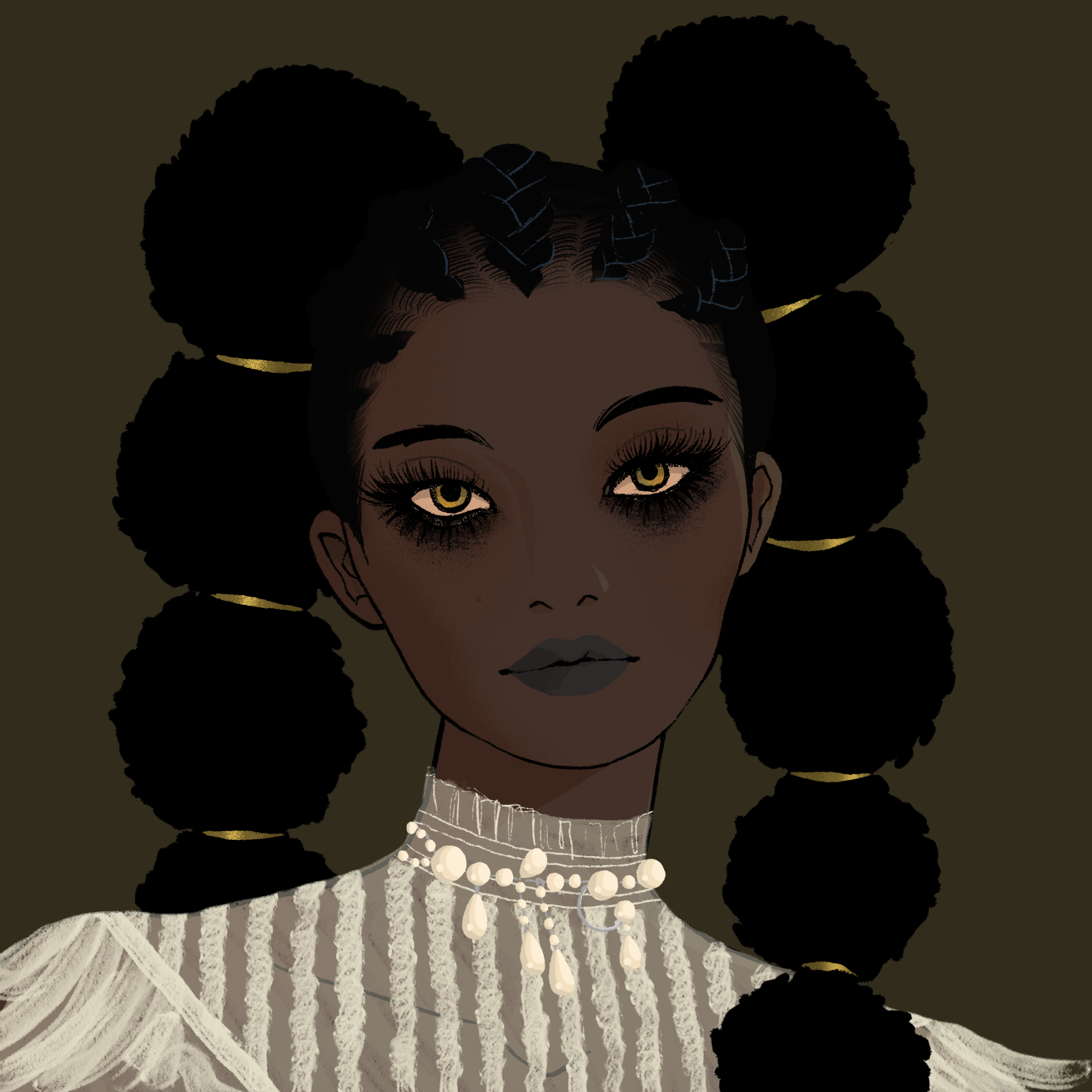a portrait of Mistress bohrium