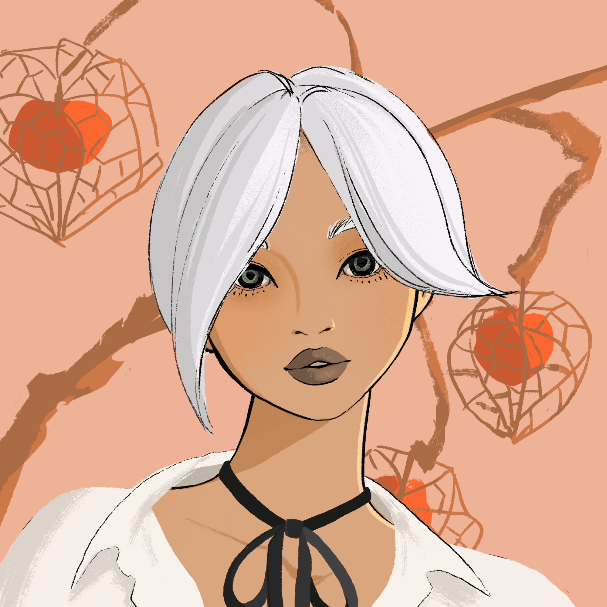 a portrait of Scallion the spiced