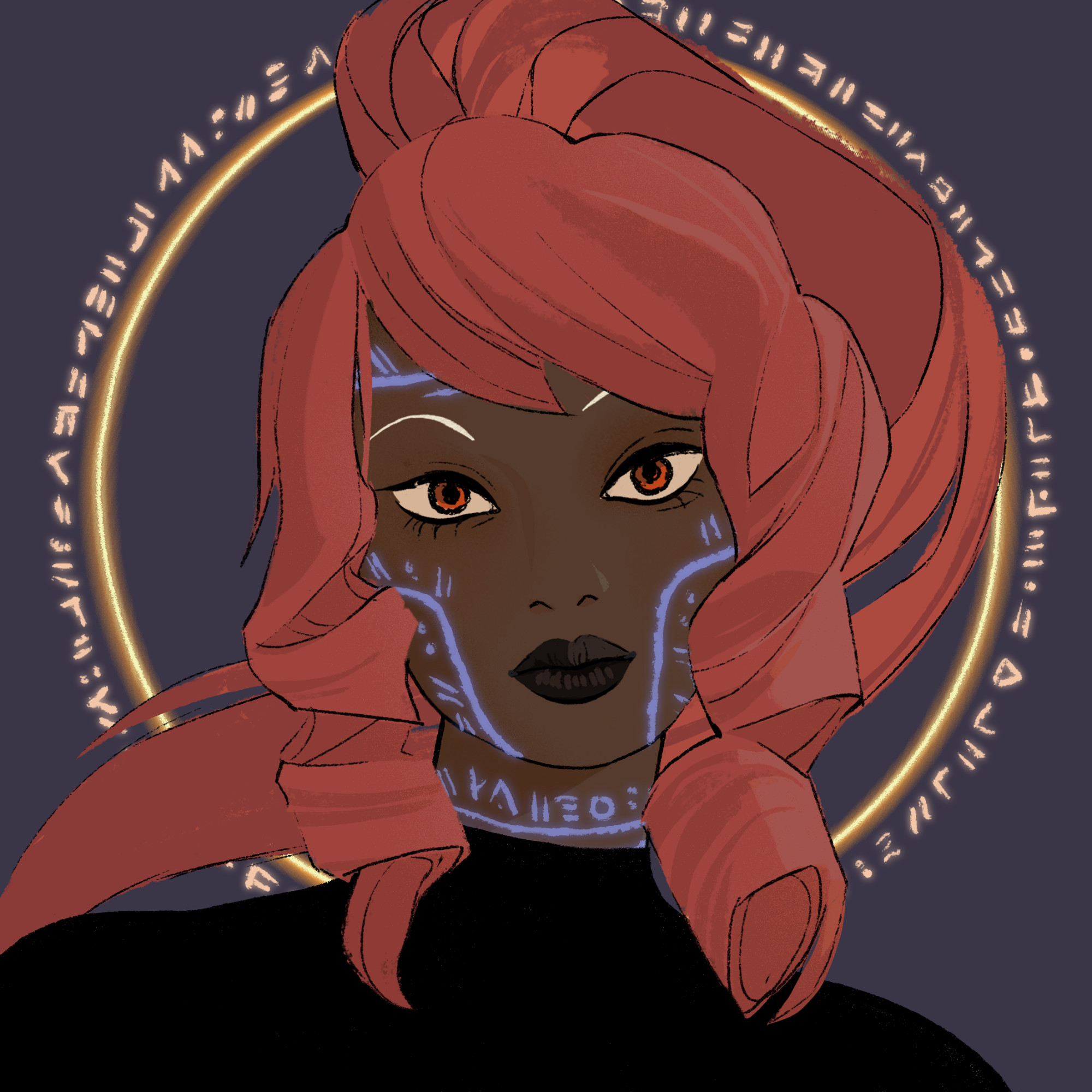a portrait of Fomalhaut of the hallowed halls