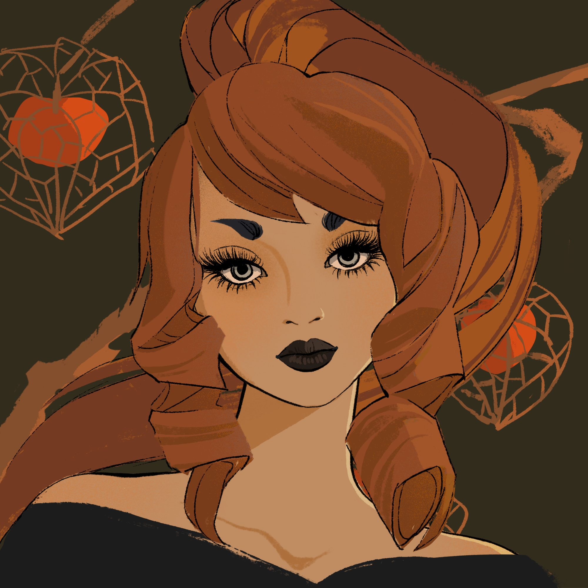 a portrait of Leather the citron