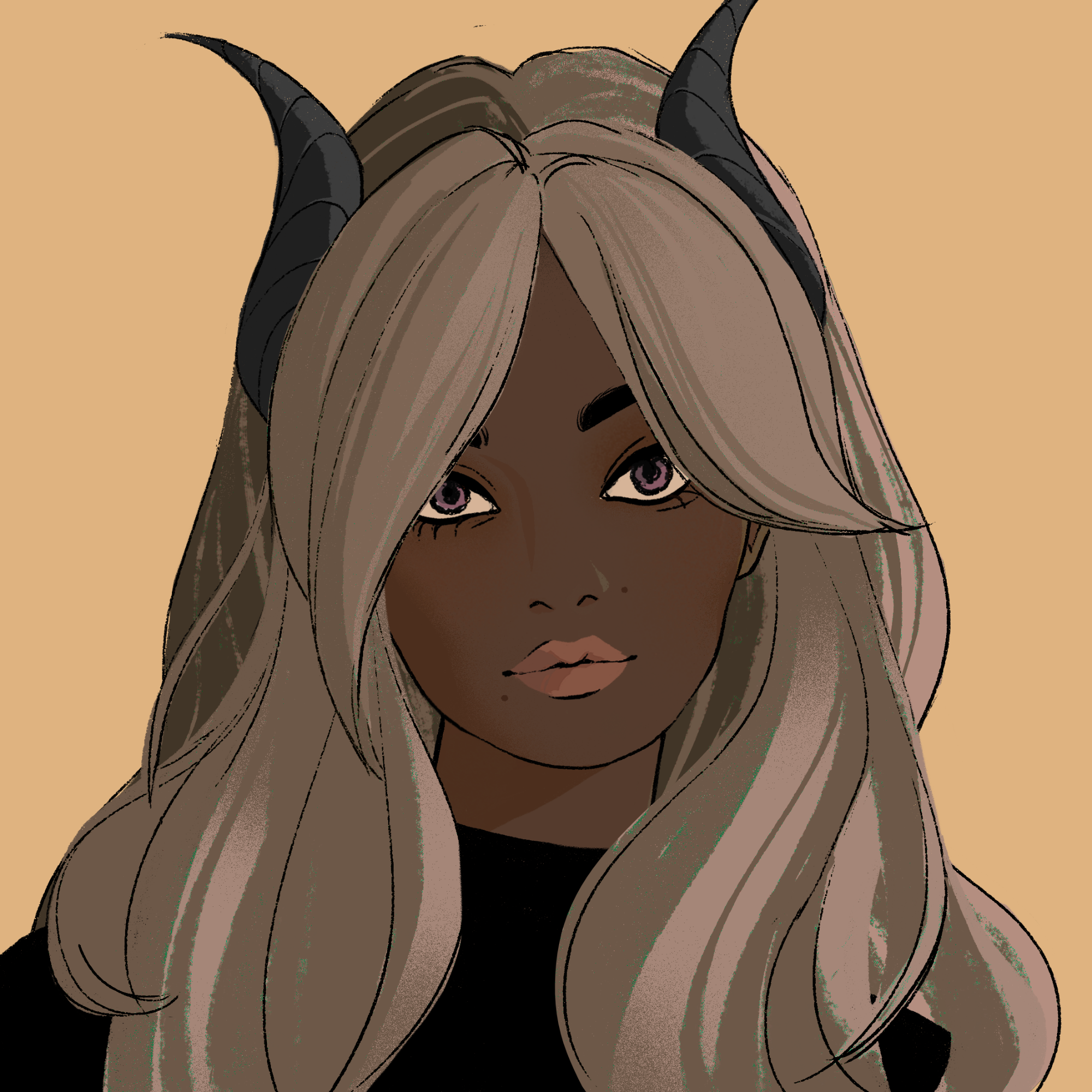 a portrait of Fuchsin the indigo