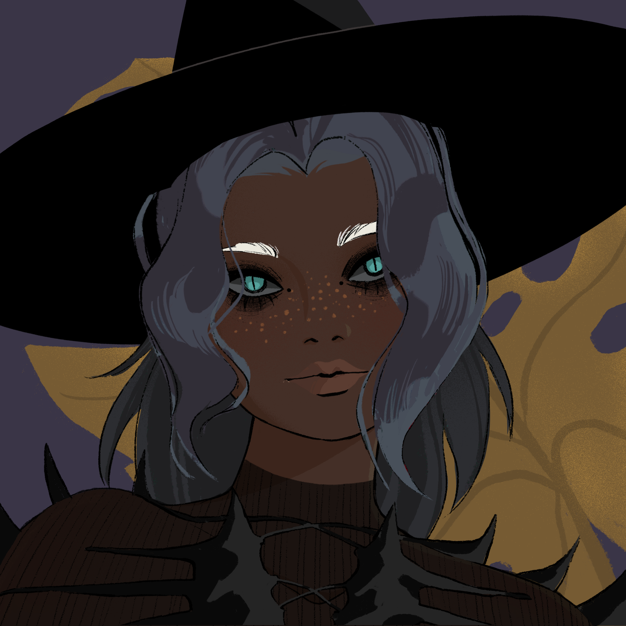 a portrait of Adatara the brittle