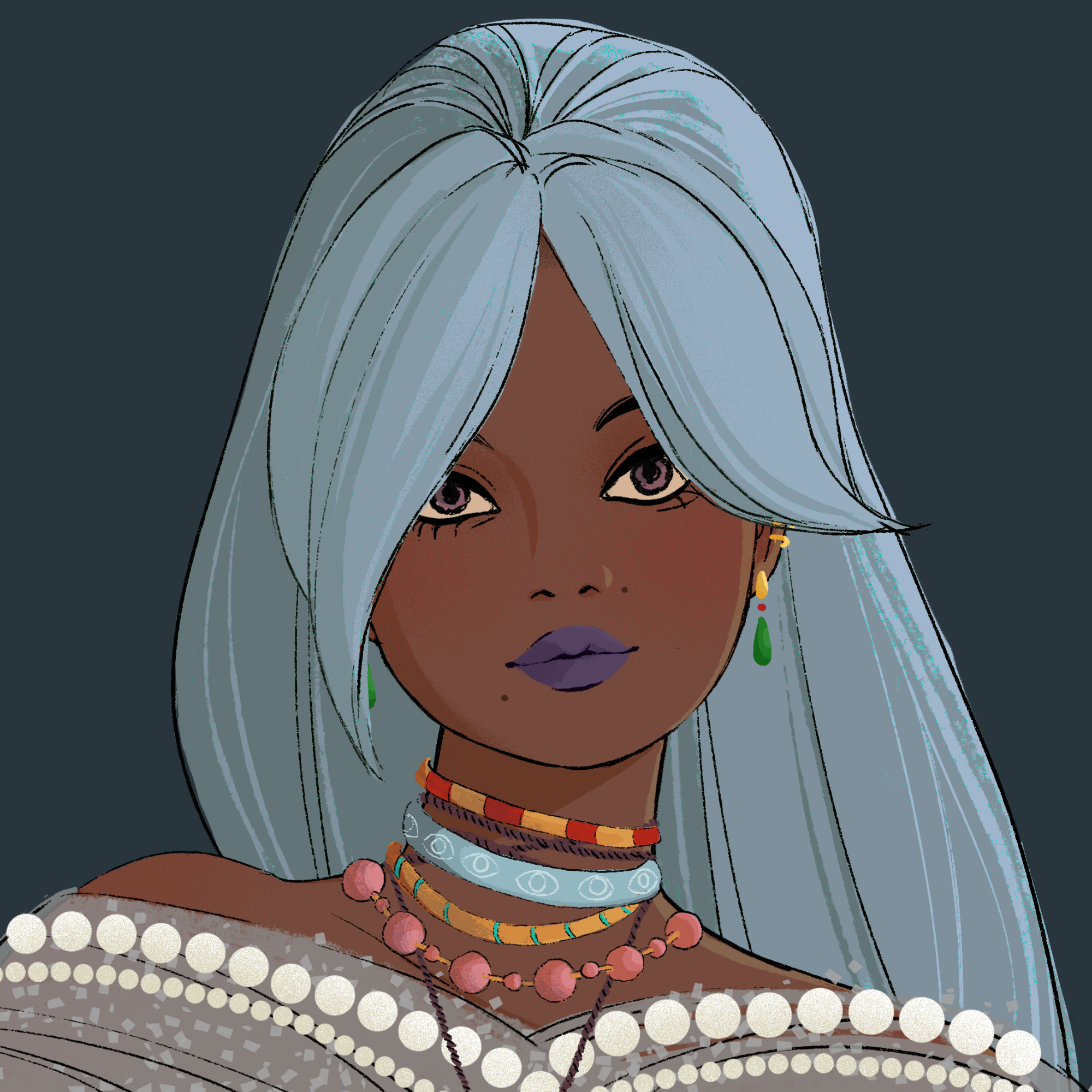 a portrait of Tamarind the divine