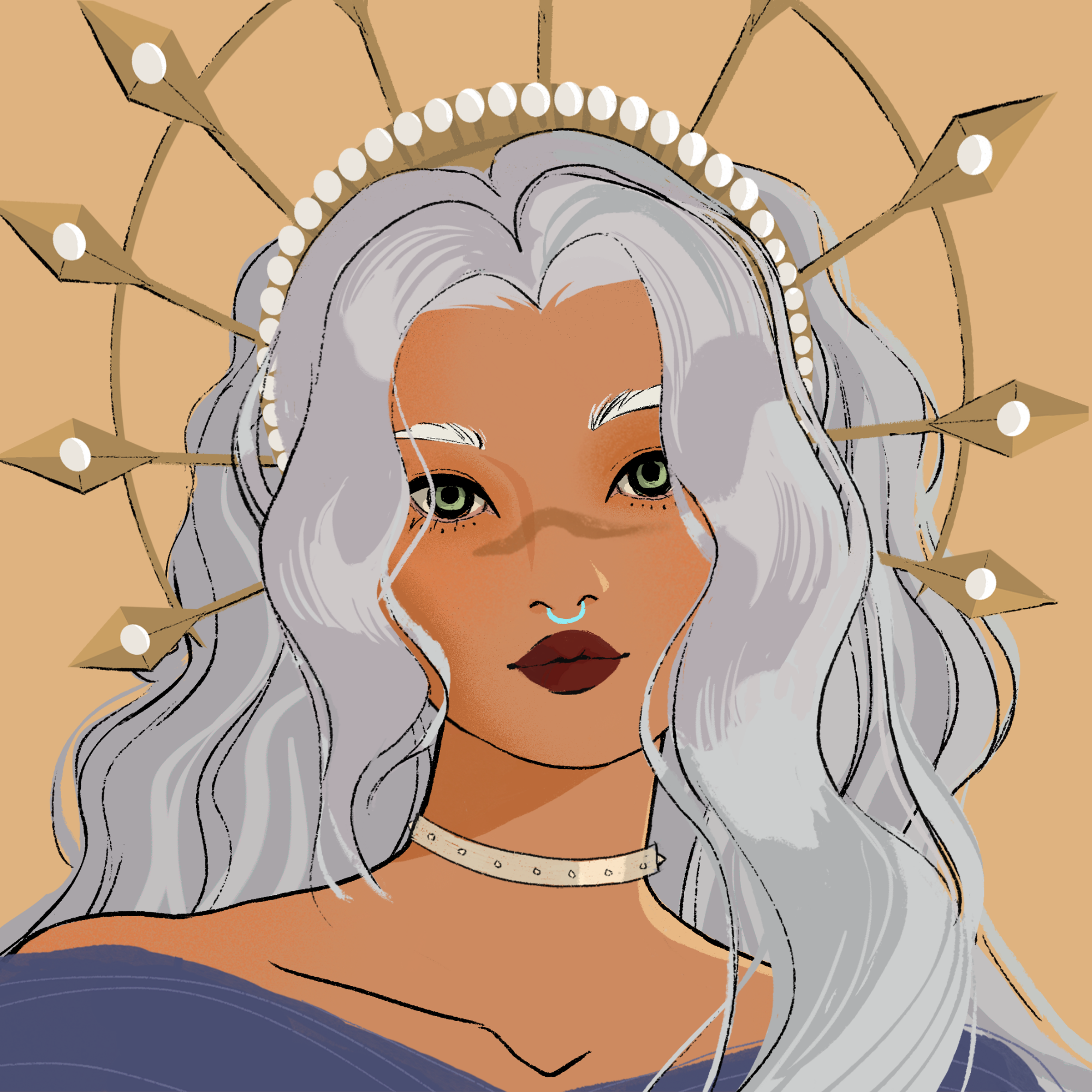 a portrait of Madrigal the bewitching