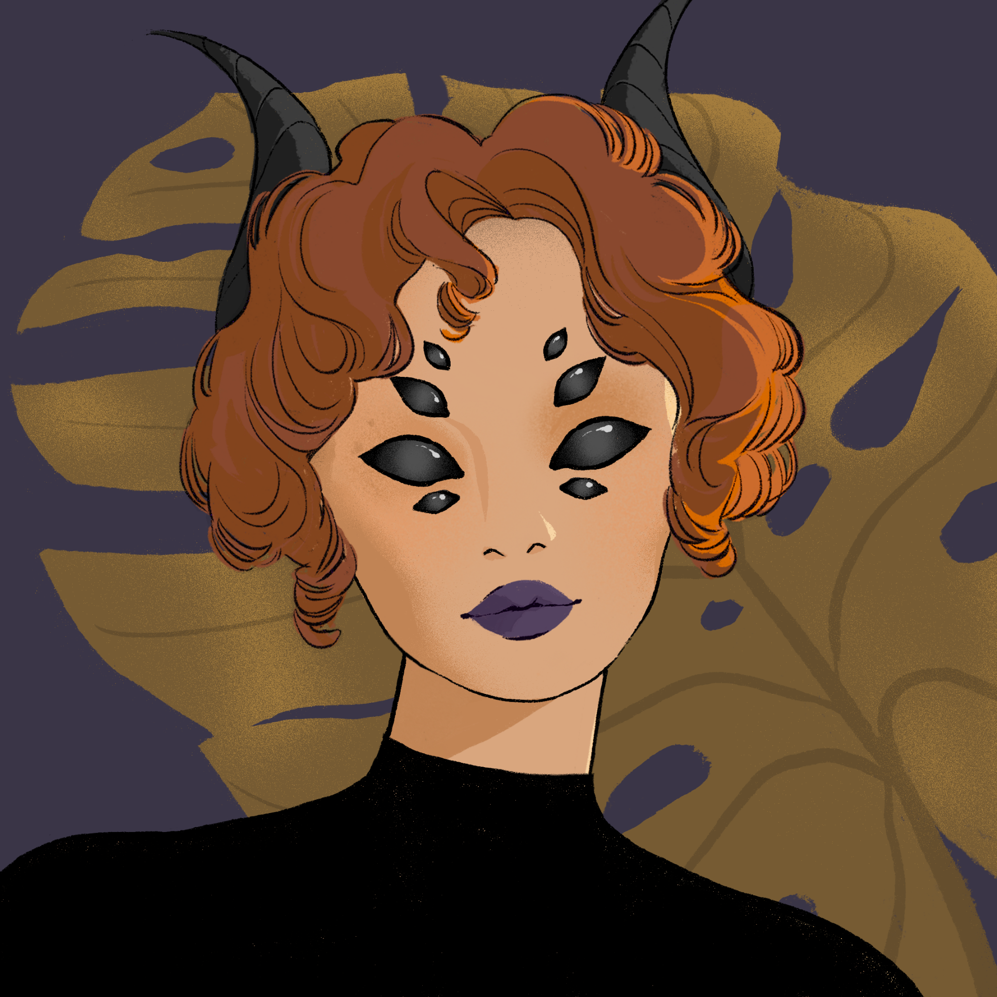 a portrait of Duststorm, the flaming commotion