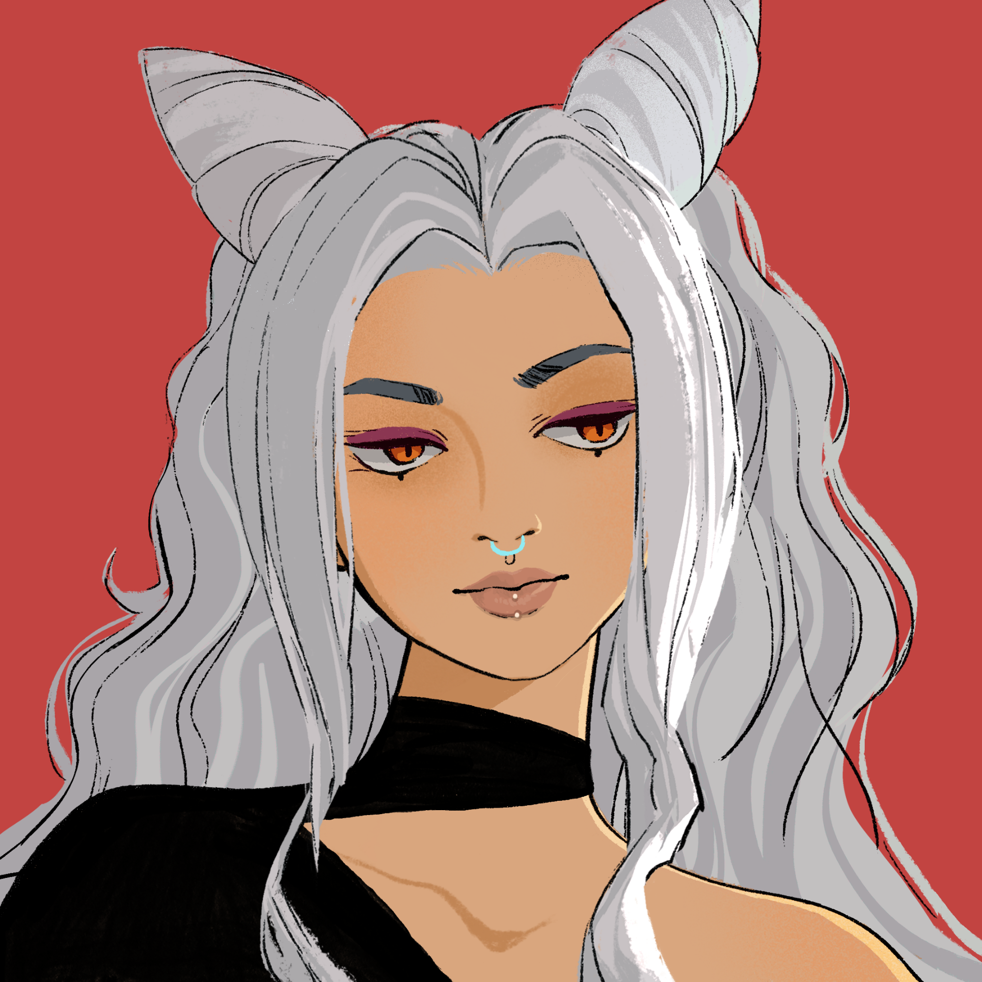 a portrait of Mademoiselle jade