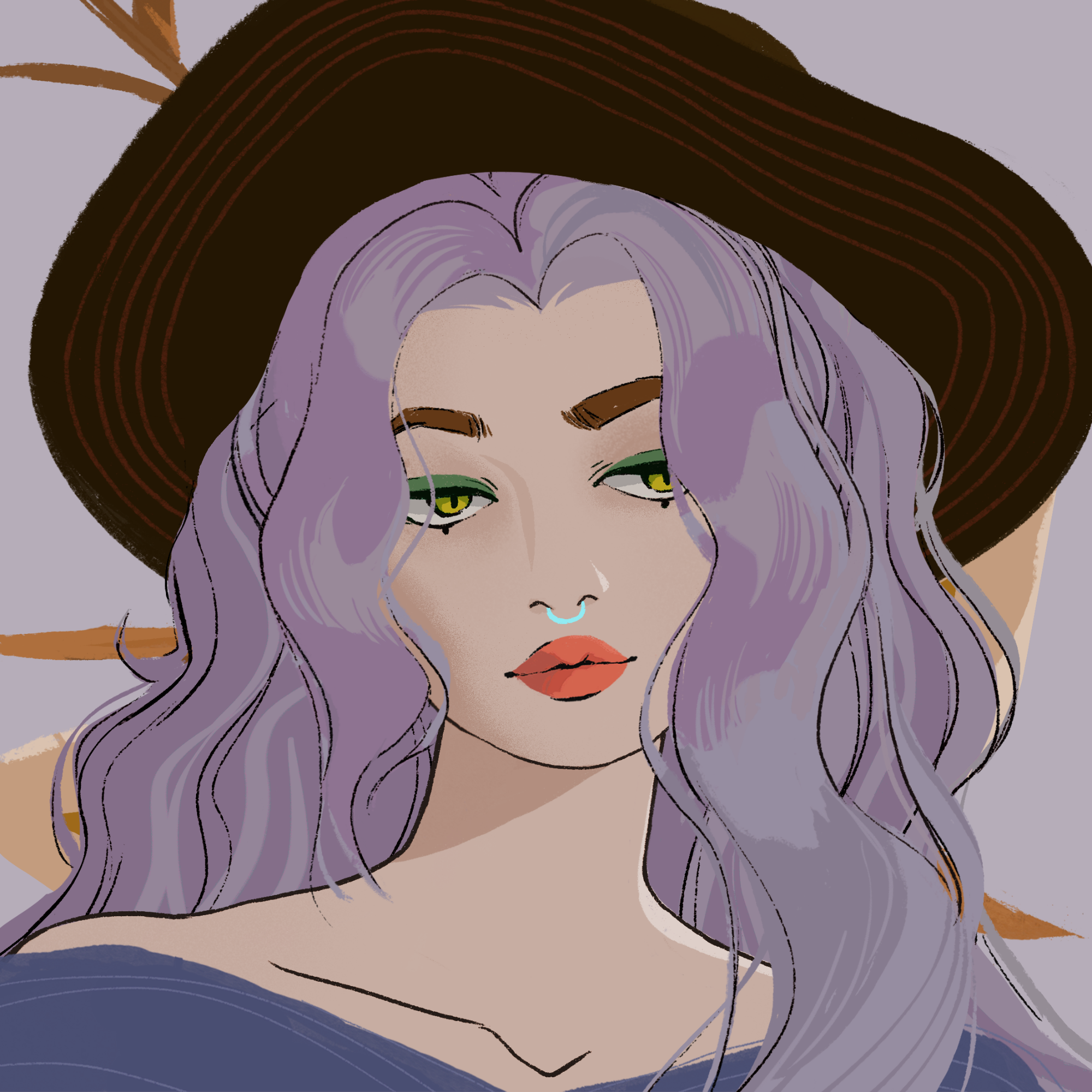 a portrait of Plantain, the murky reef