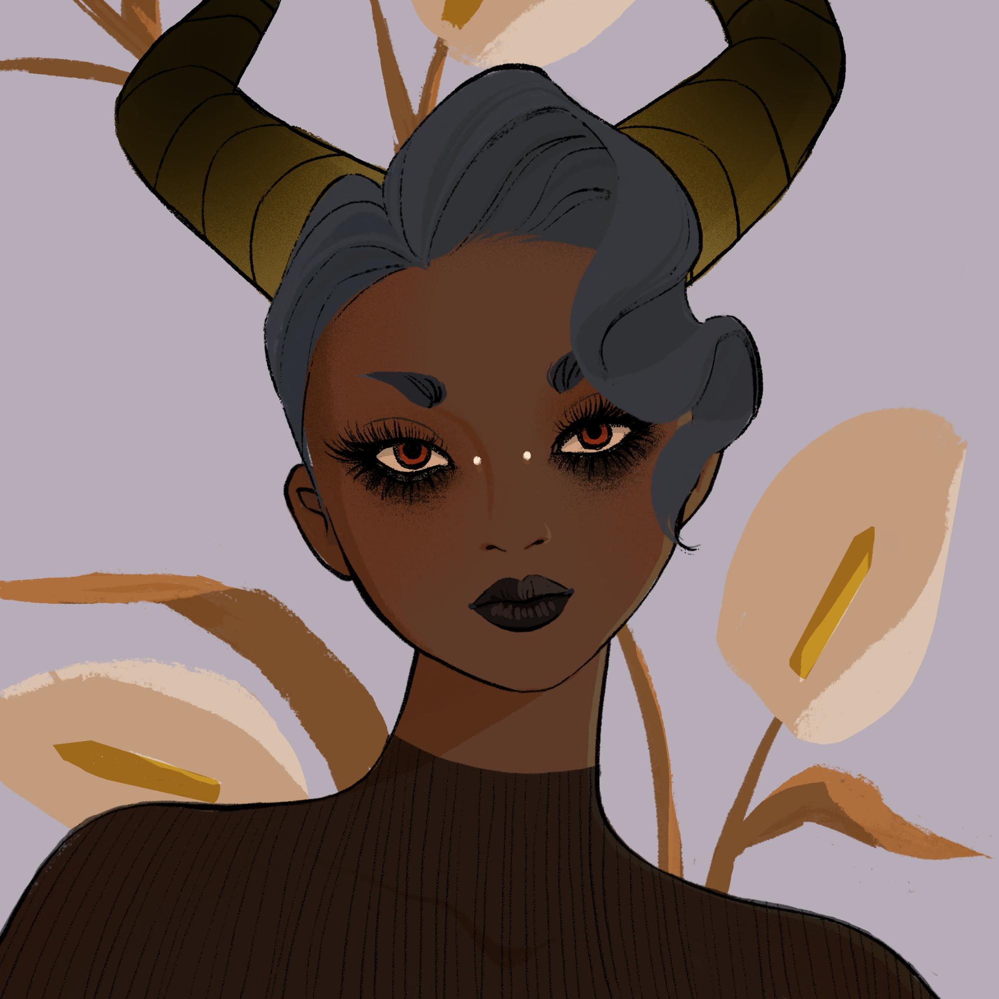 a portrait of Cobalt, the covert solace