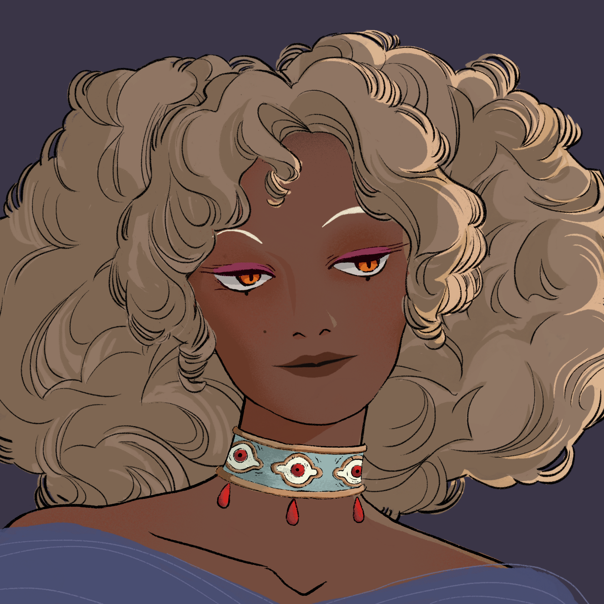 a portrait of Pitaya, the lithe sky