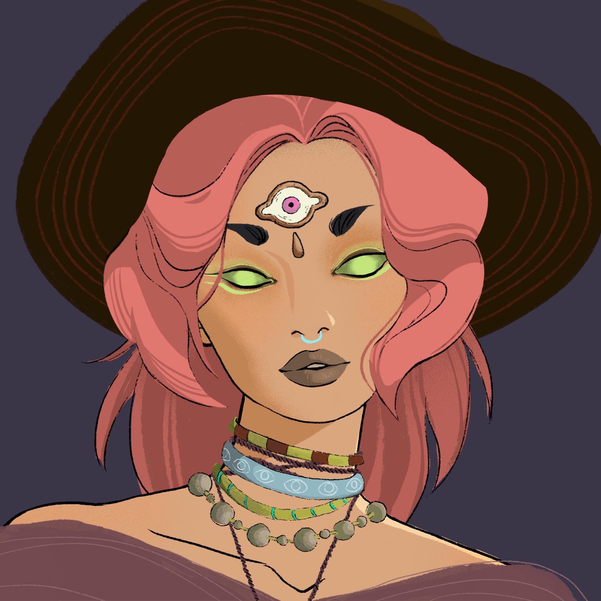 a portrait of Mandarin, the floating shore