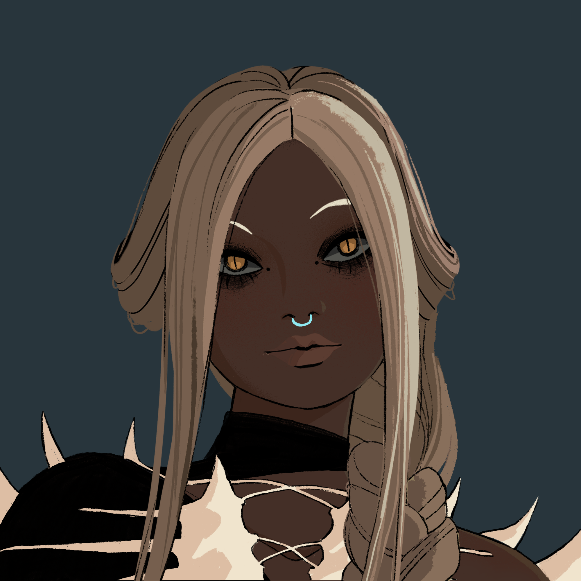 a portrait of Hailstorm flail