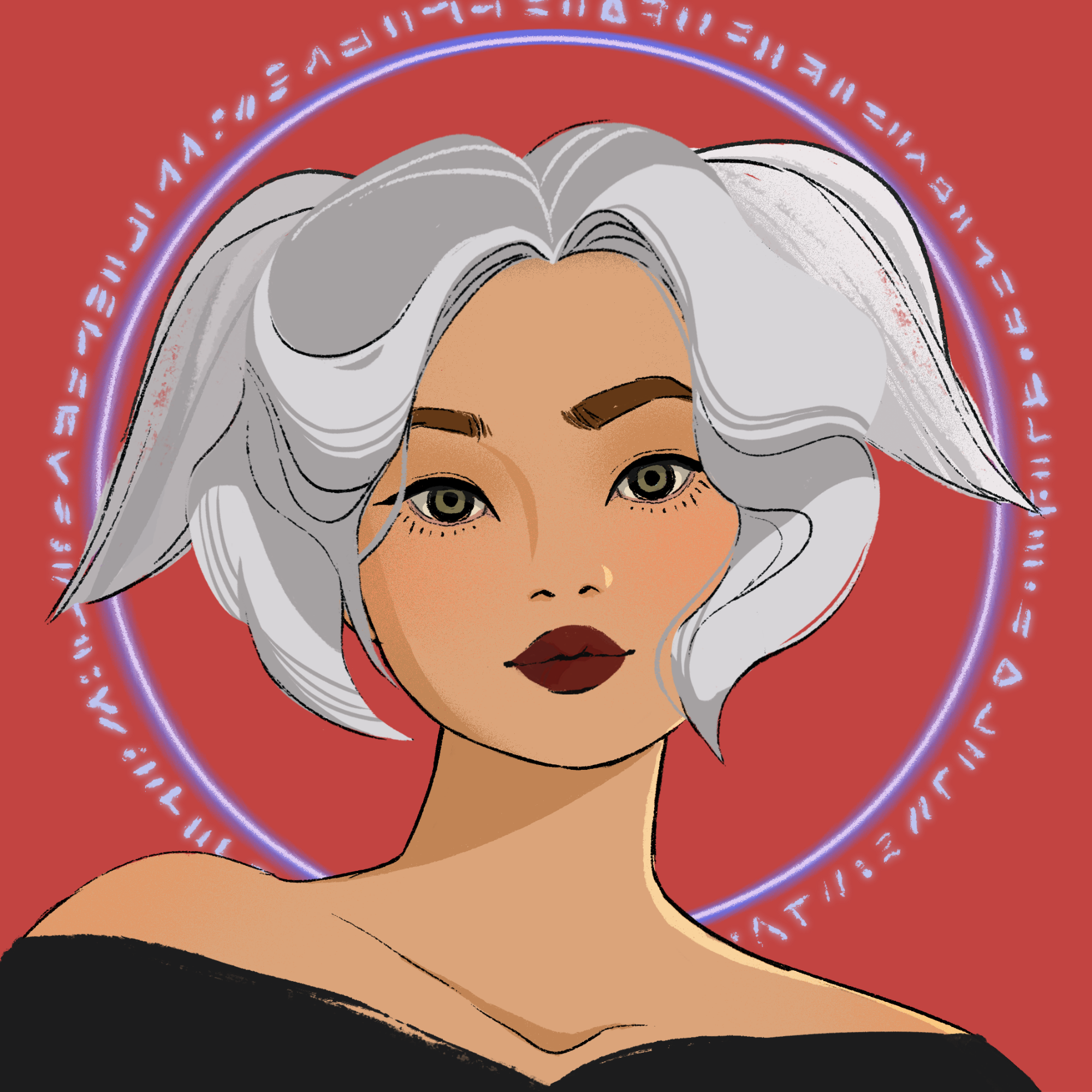 a portrait of Professor phoenix