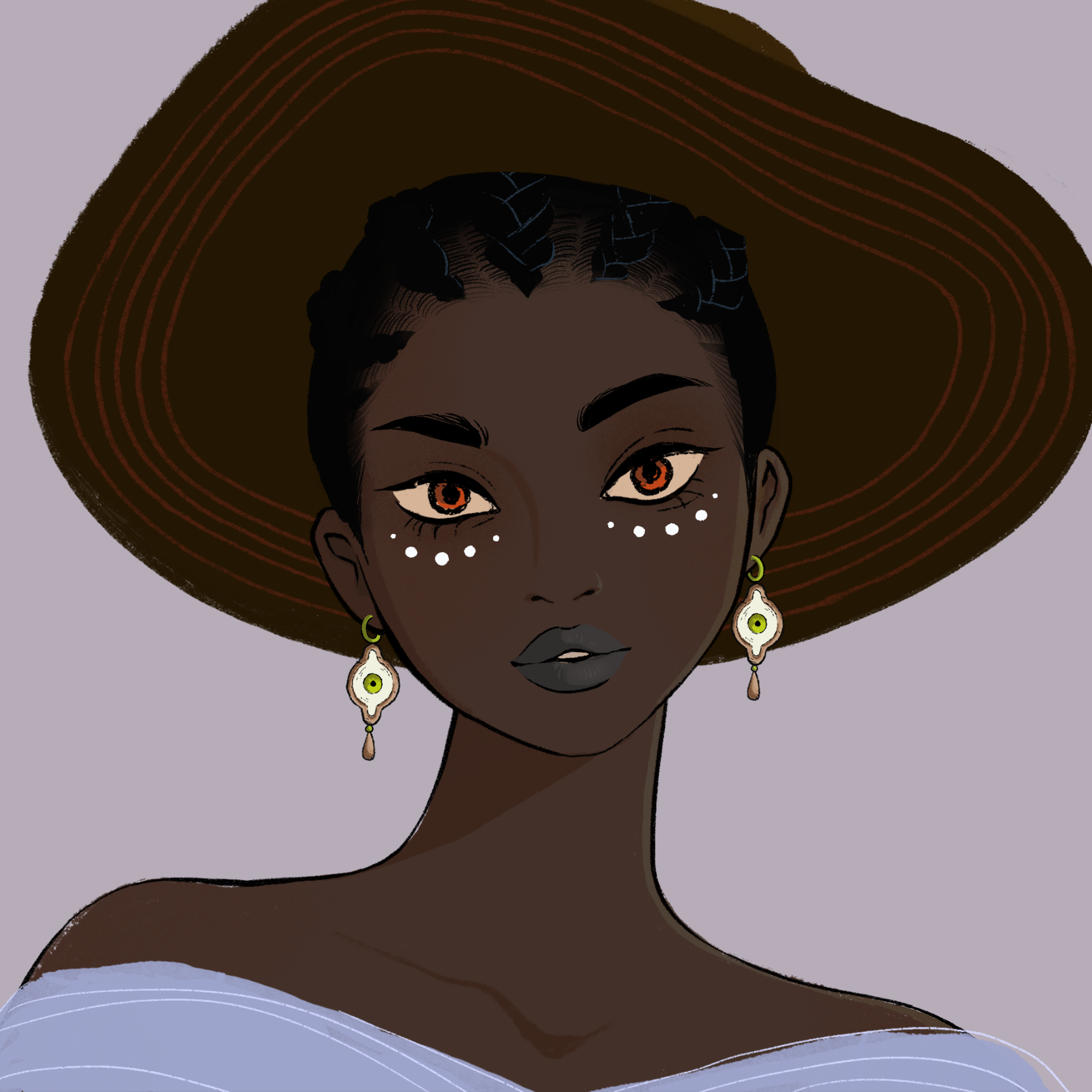 a portrait of Grapefruit of the wastes