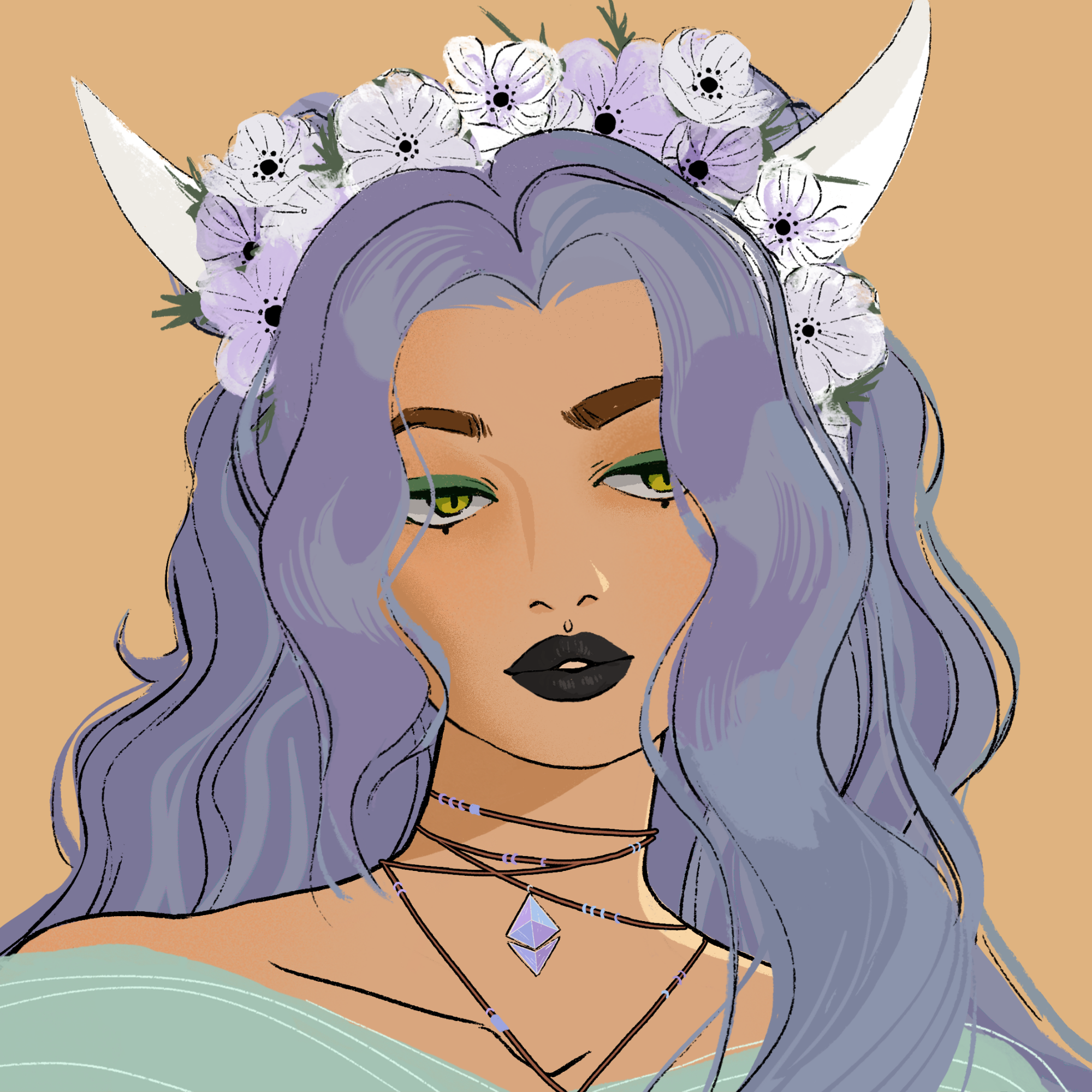 a portrait of Broccoli, the iron pie