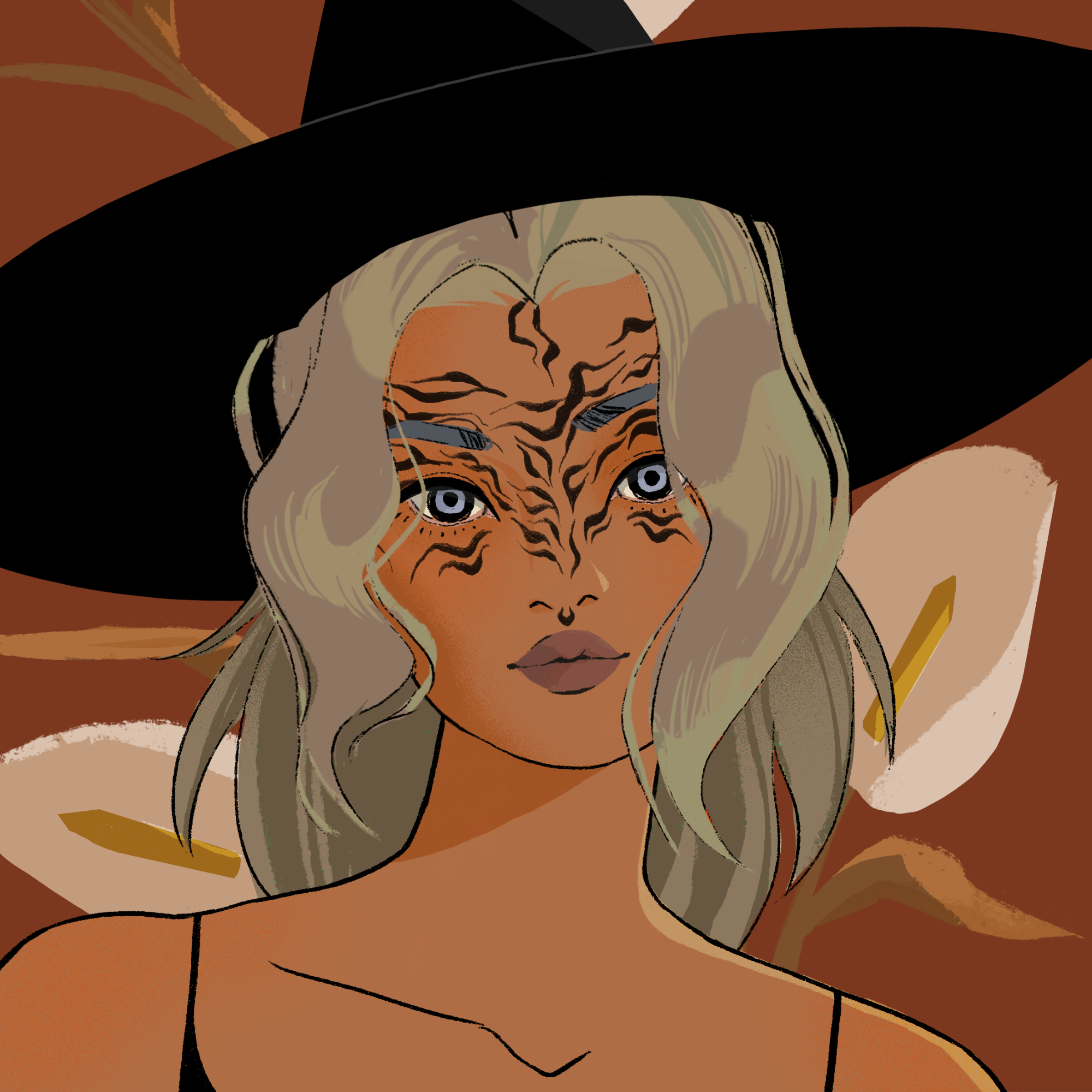 a portrait of Cereme of the wilds