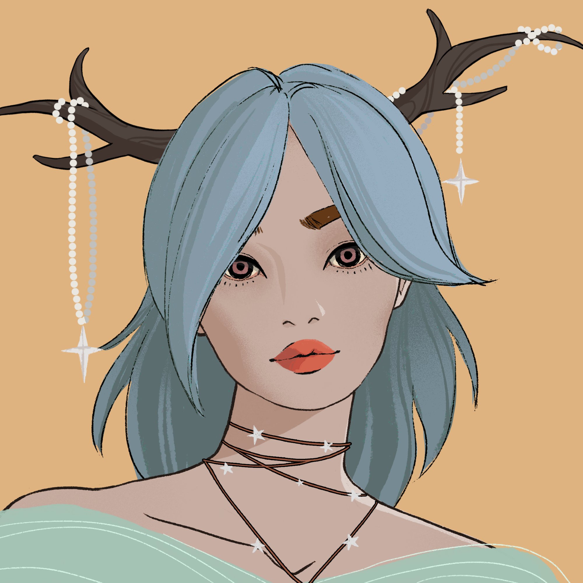 a portrait of Tomato, the druidic pastry