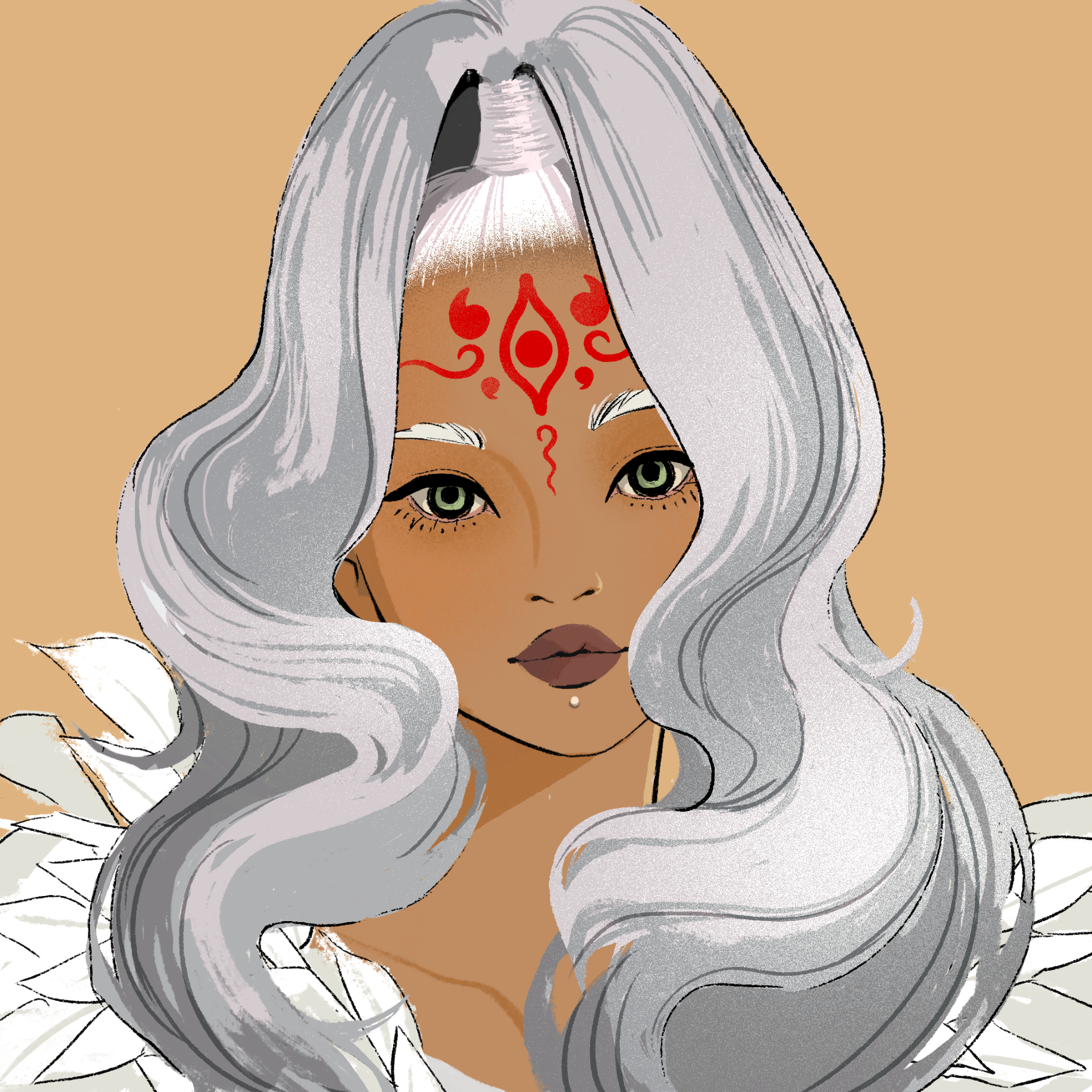 a portrait of Elderberry, the gentle riddle